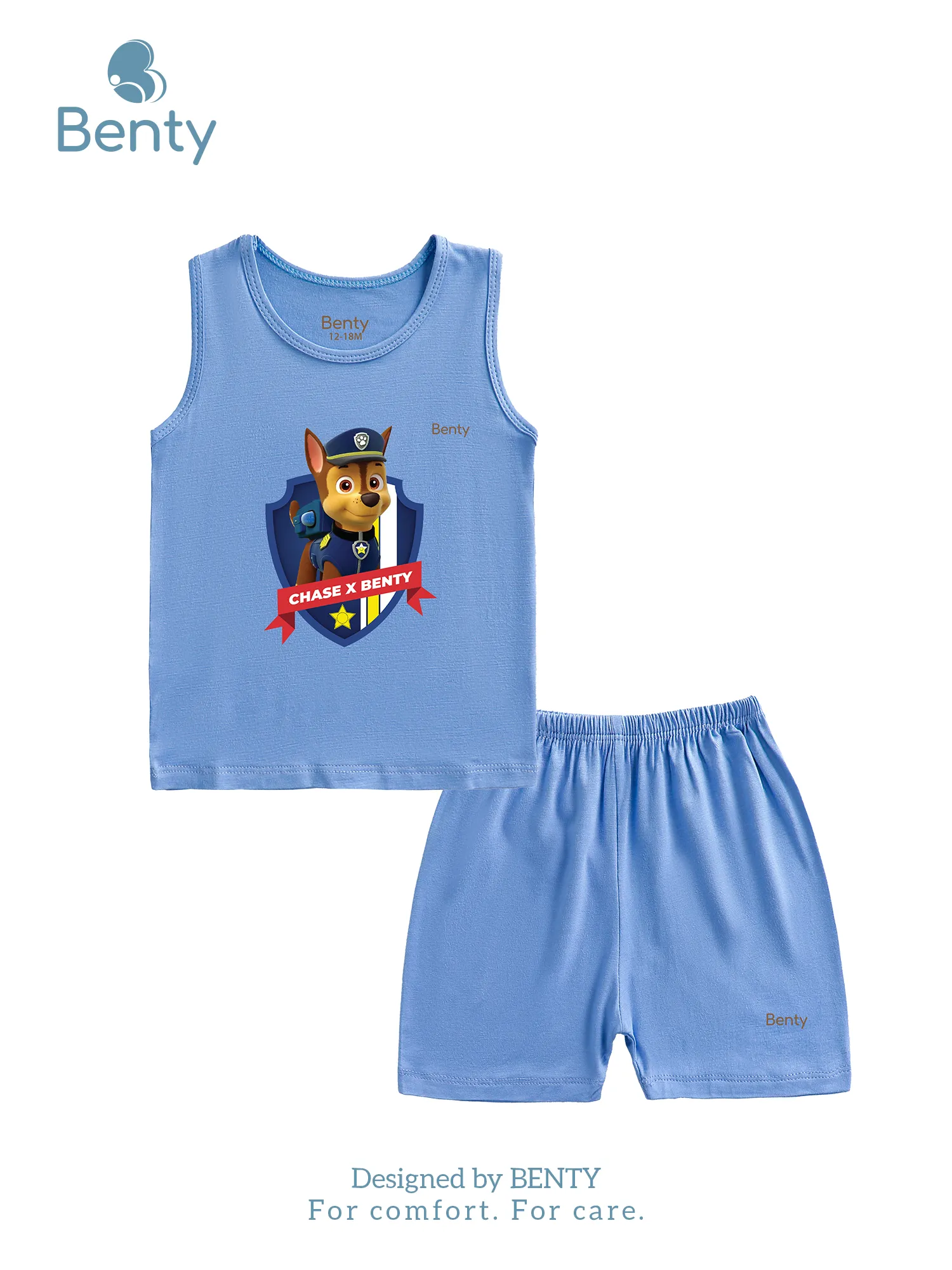 Bộ ba lỗ in hình Paw Patrol cao cấp chính hãng