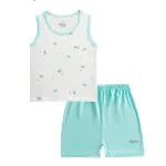BENTY brand tank top outfit with bear print, high-quality