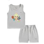 BENTY BT005 bear printed tank top set for boys and girls