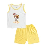 Benty BT098 printed chef dog tank top set with trim