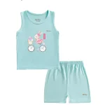 BENTY BT014 bunny printed tank top set, high quality fabric