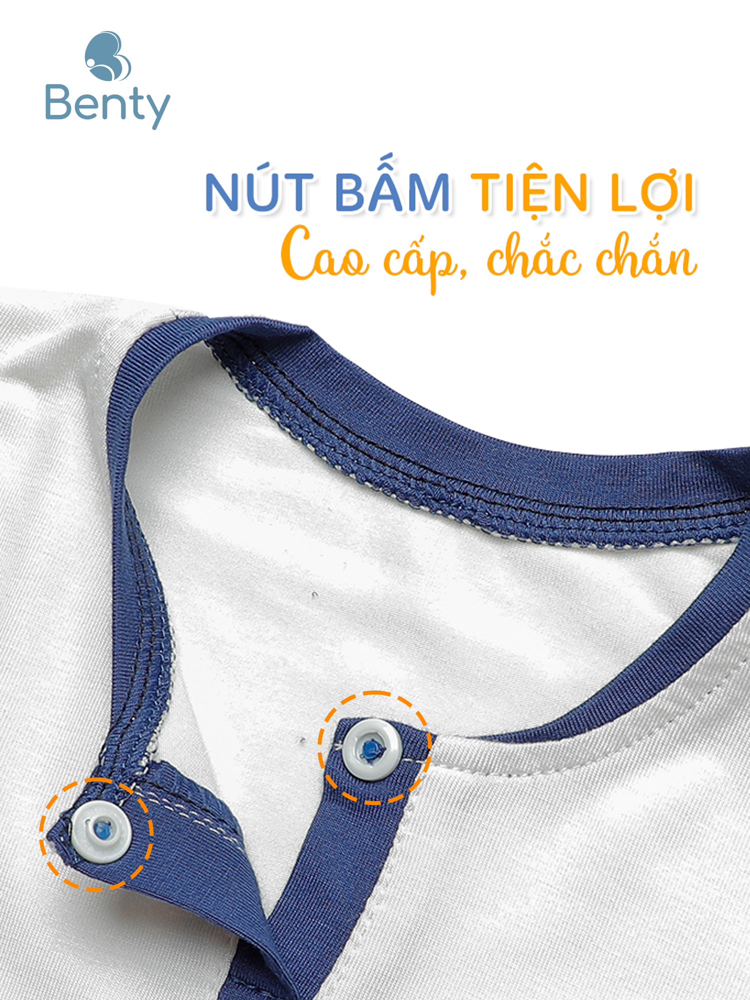 Dài tay cổ trụ BT052 BENTY quần áo trẻ em chính hãng