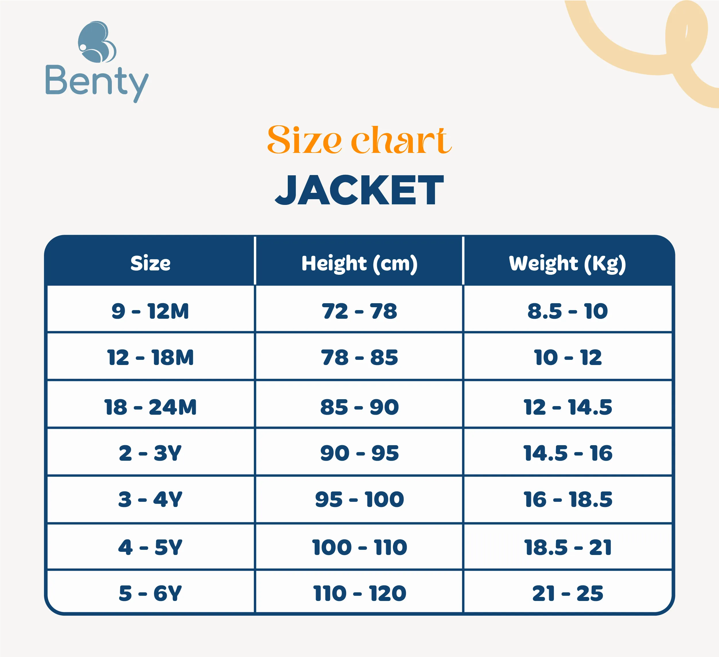 BENTY solid-color jacket made from soft and breathable for kid