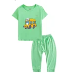 Áo cộc quần dài BENTY in hình xe bus BT039, chất liệu cao cấp