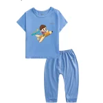 BENTY BT032 authentic kids short sleeve top and long pants set