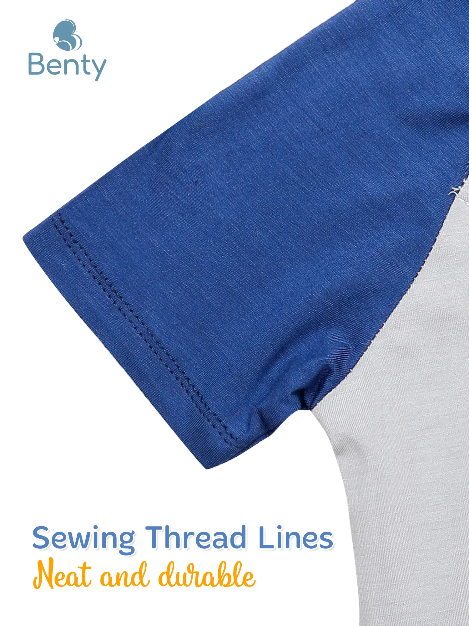 BENTY BT083 Summer print short sleeve cross button set