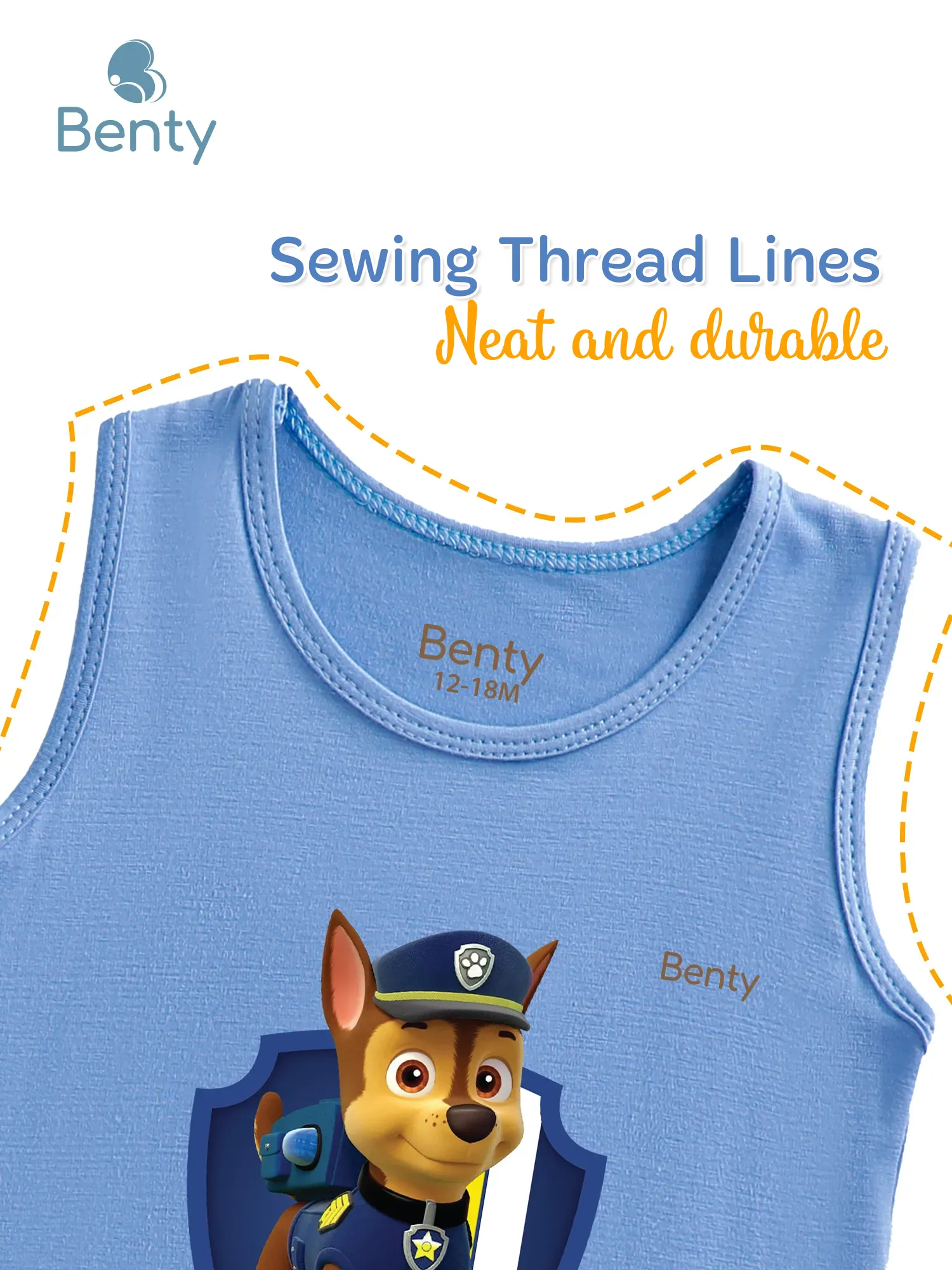 Paw patrol kids tank top set – authentic high quality