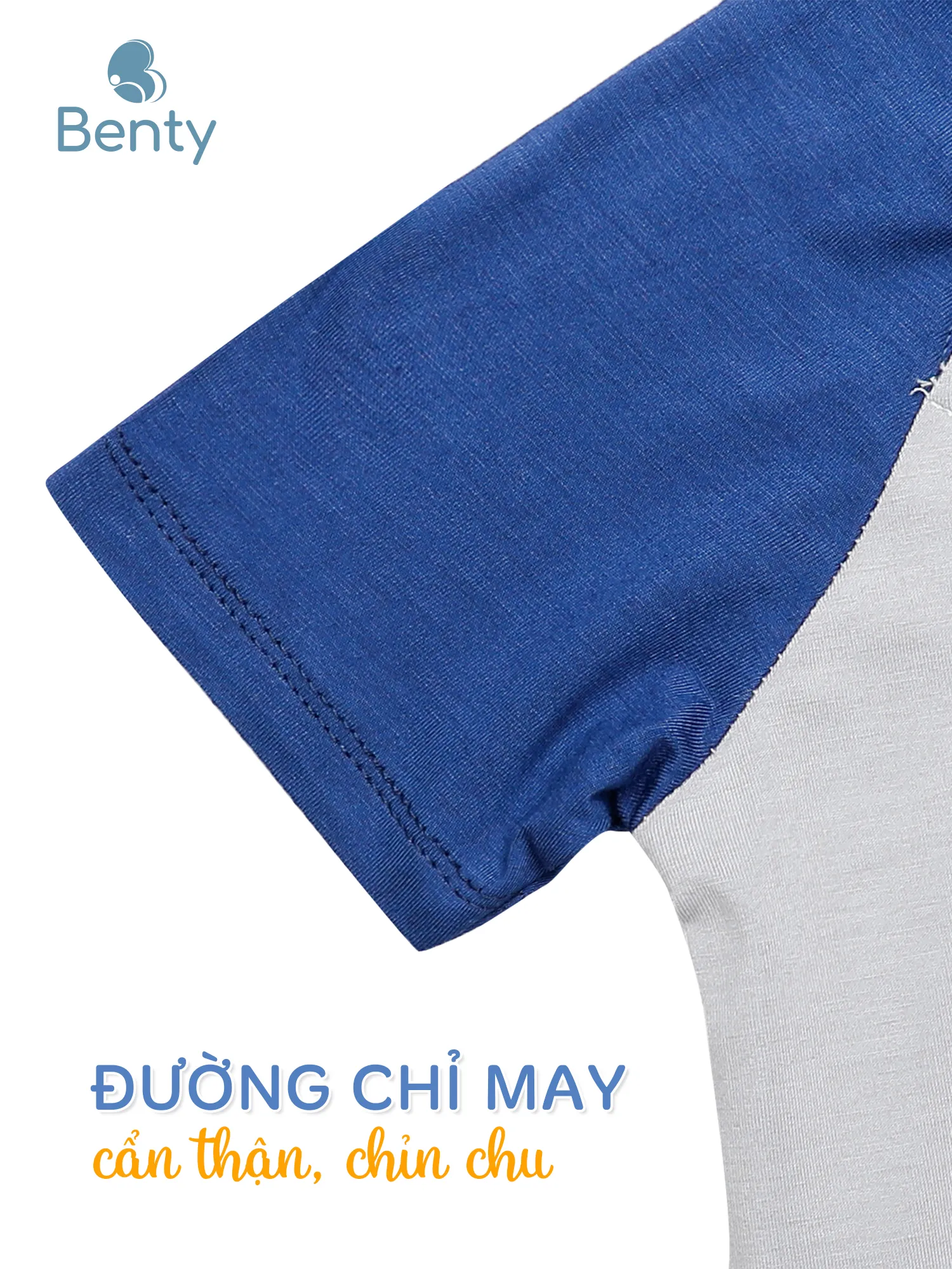 Bộ cộc tay cài chéo nền xám in BT085 BENTY,quần áo trẻ em