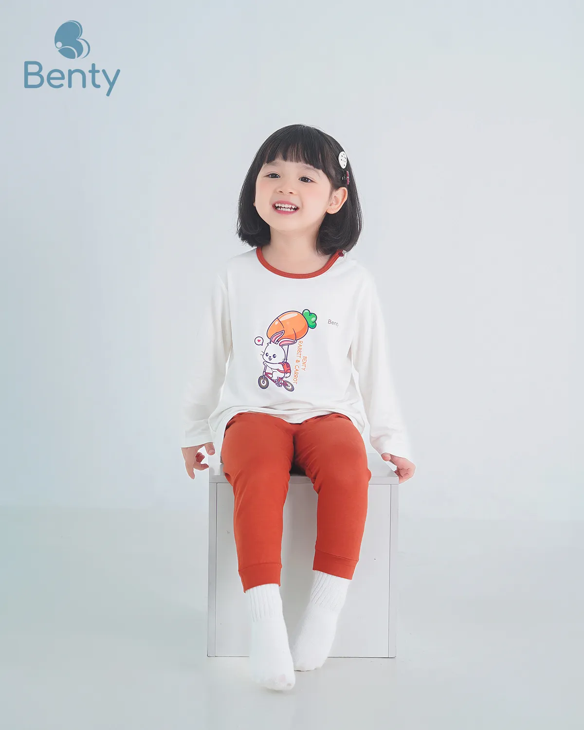 Dài cài vai phối viền BT075 BENTY đồ bộ trẻ em cao cấp