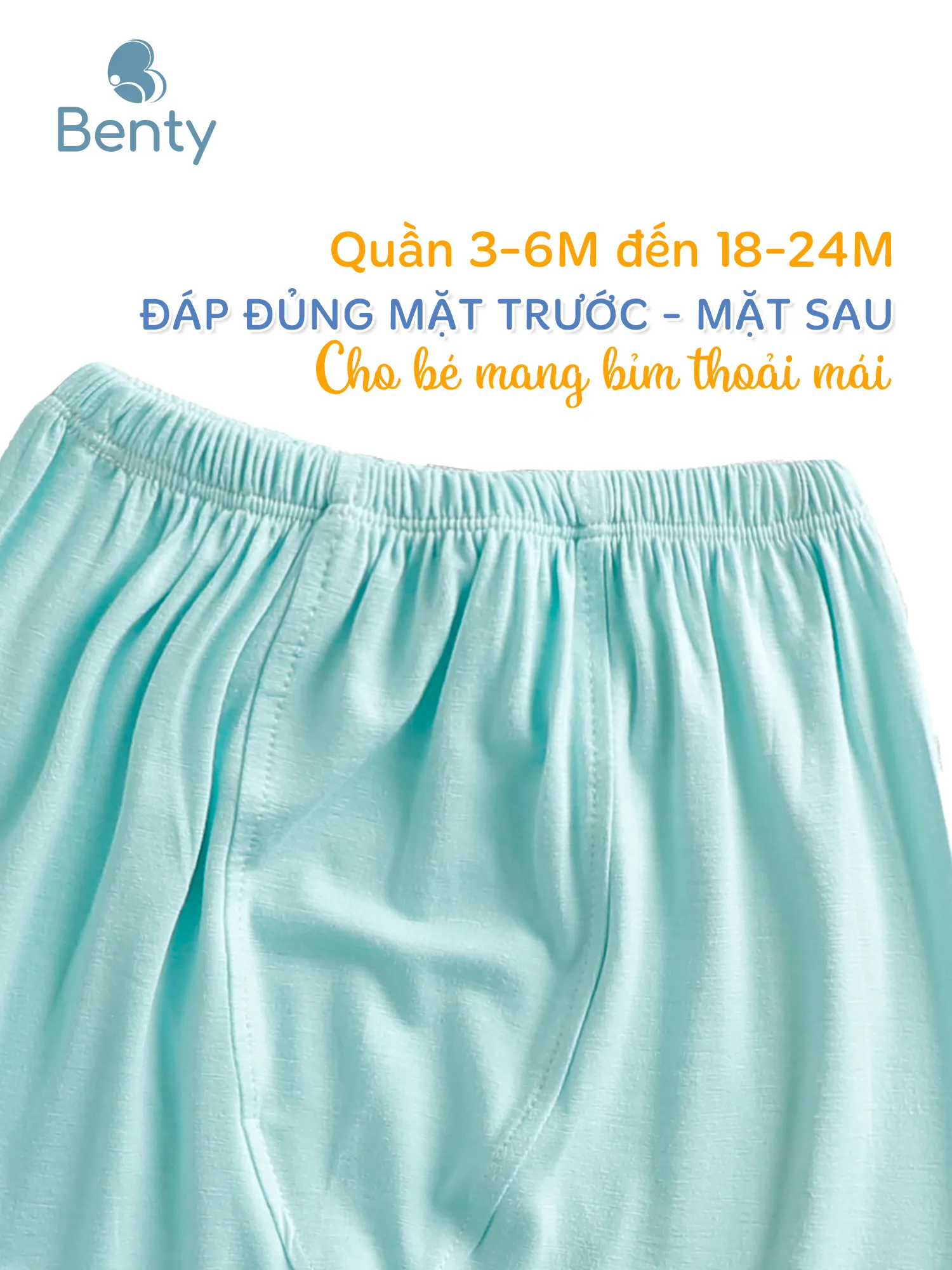 Quần dài lẻ đáp đũng BENTY chất liệu mềm mịn cao cấp