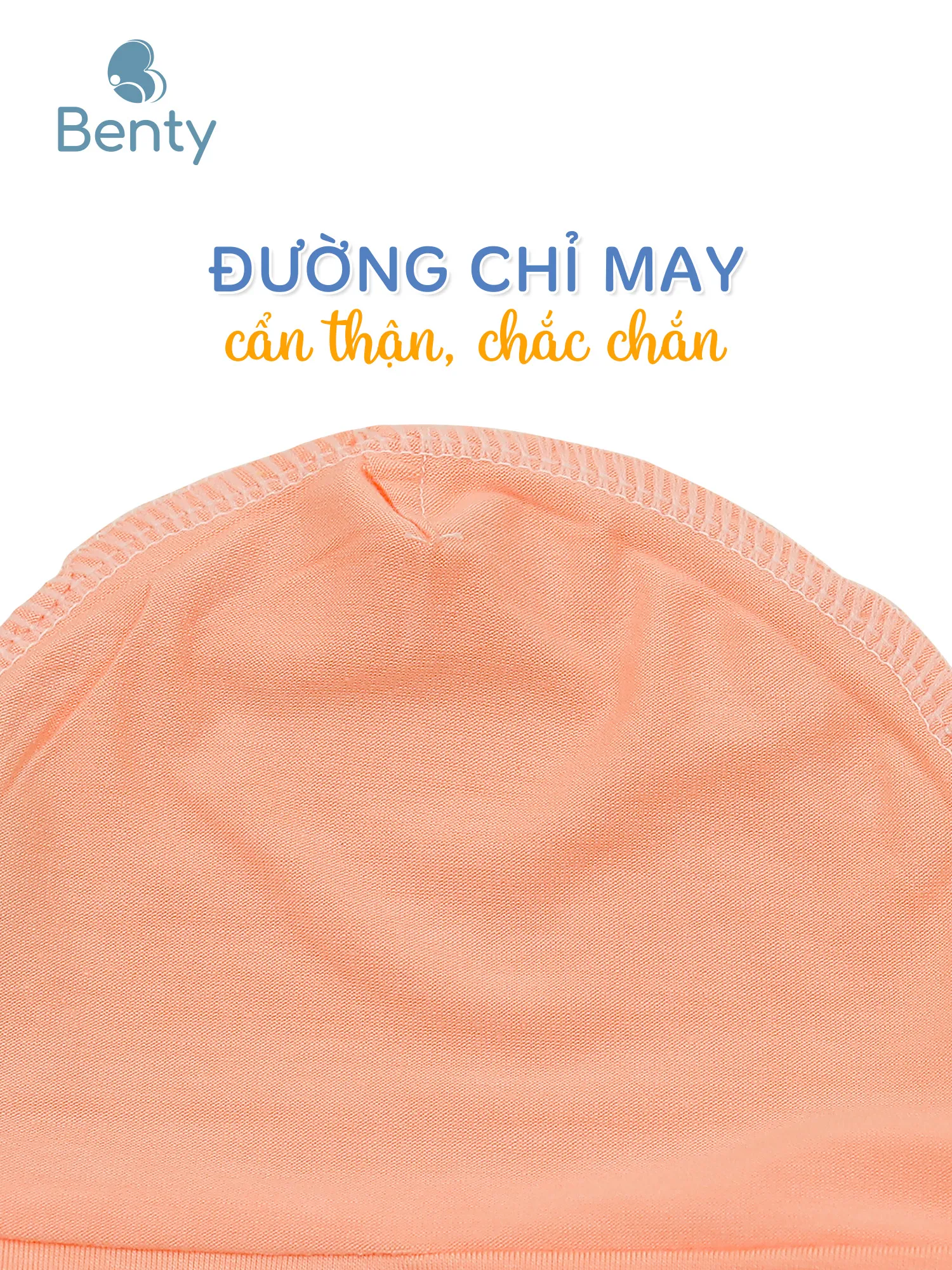 Mũ sơ sinh basic BENTY chất vải cao cấp an toàn cho bé