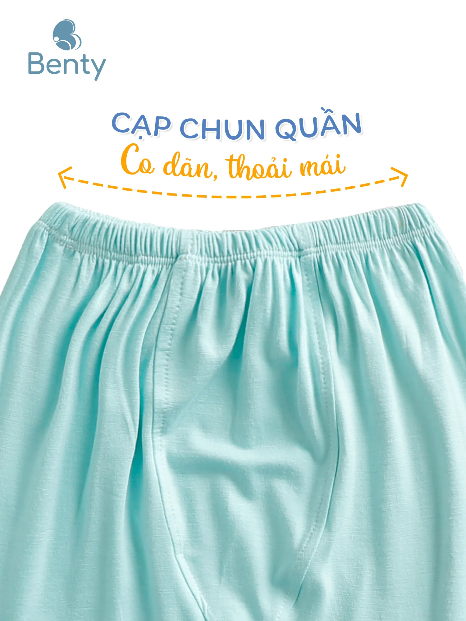 Quần dài lẻ đáp đũng BENTY chất liệu mềm mịn cao cấp