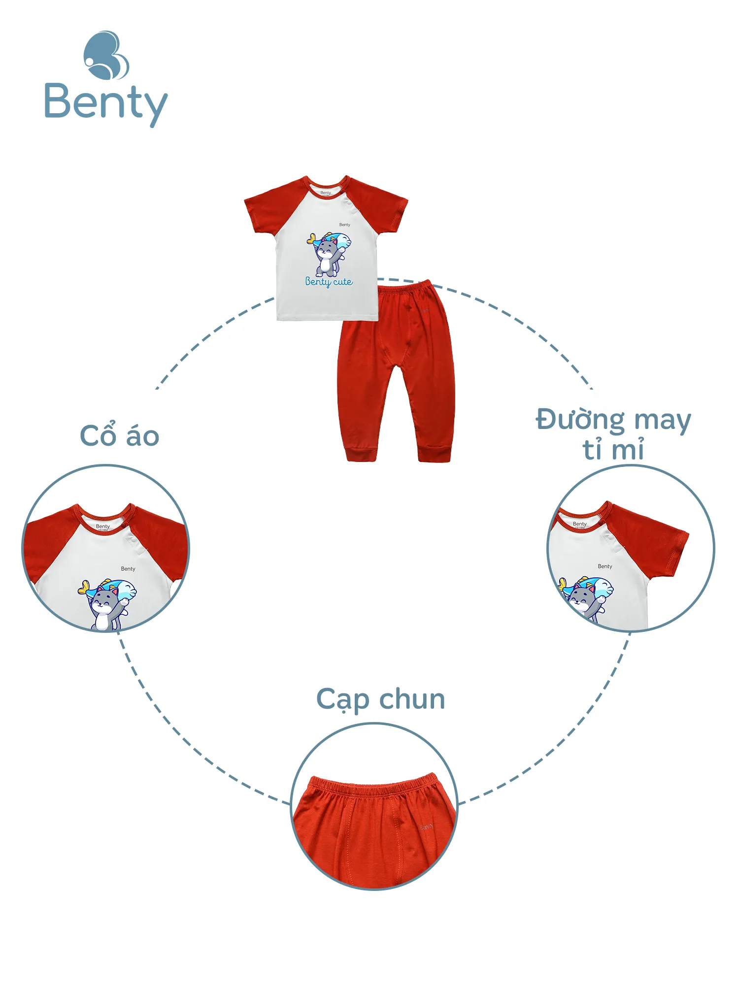 Bộ áo cộc chéo quần dài BENTY BT106,chất vải cao cấp