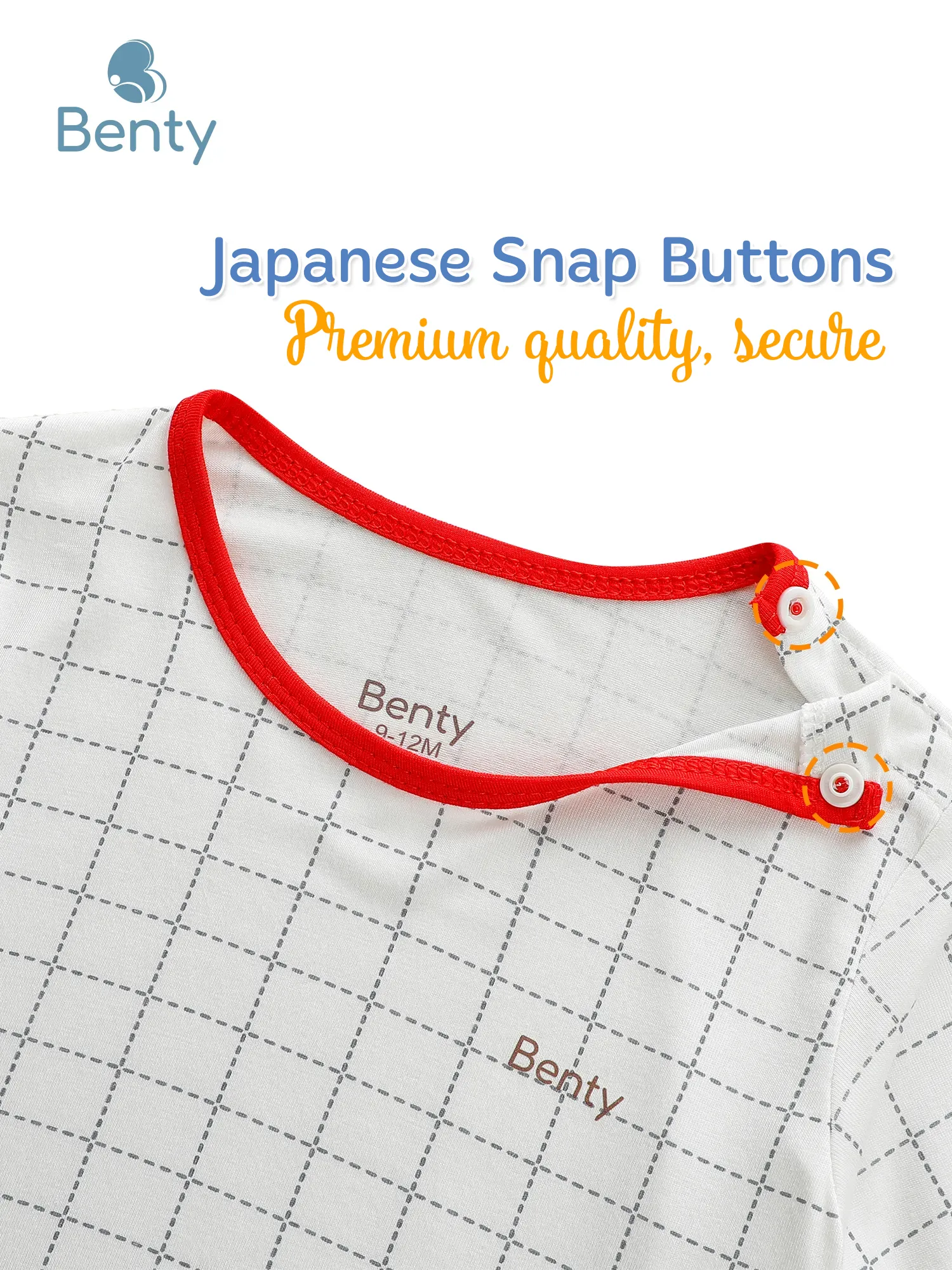 BENTY mid-length plaid suit, premium kids clothing set