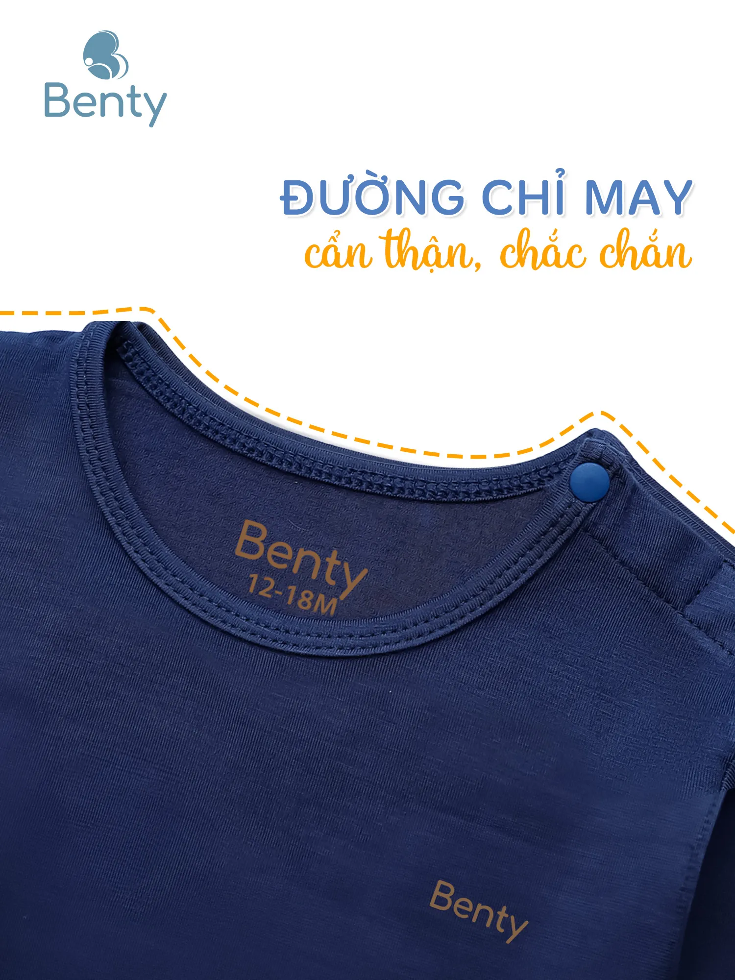 Dài cài vai trơn BENTY quần áo cao cấp mềm mịn mát cho bé
