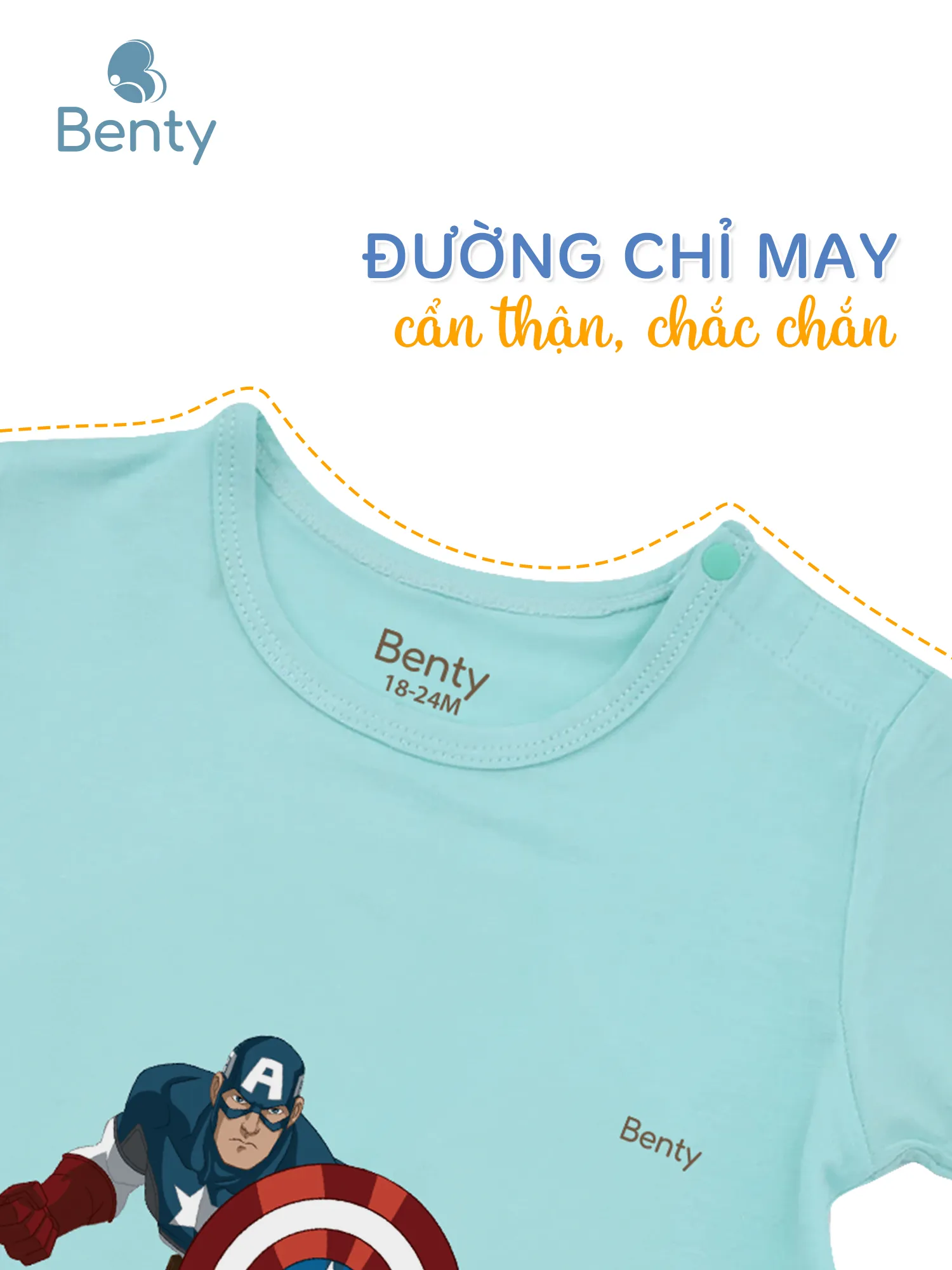Bộ áo cộc quần dài in siêu anh hùng BT042 BENTY phong cách
