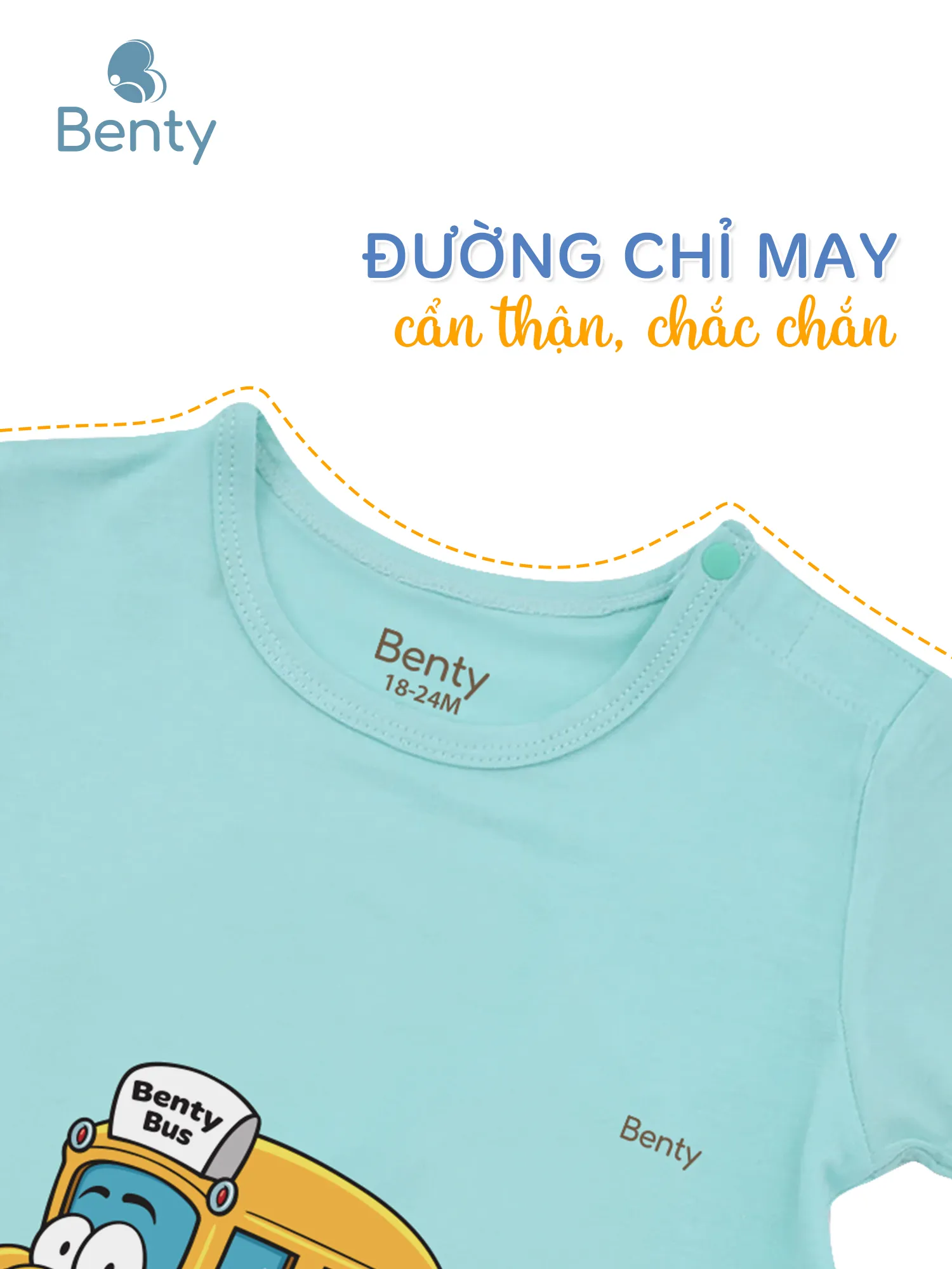 Áo cộc quần dài BENTY in hình xe bus BT039, chất liệu cao cấp
