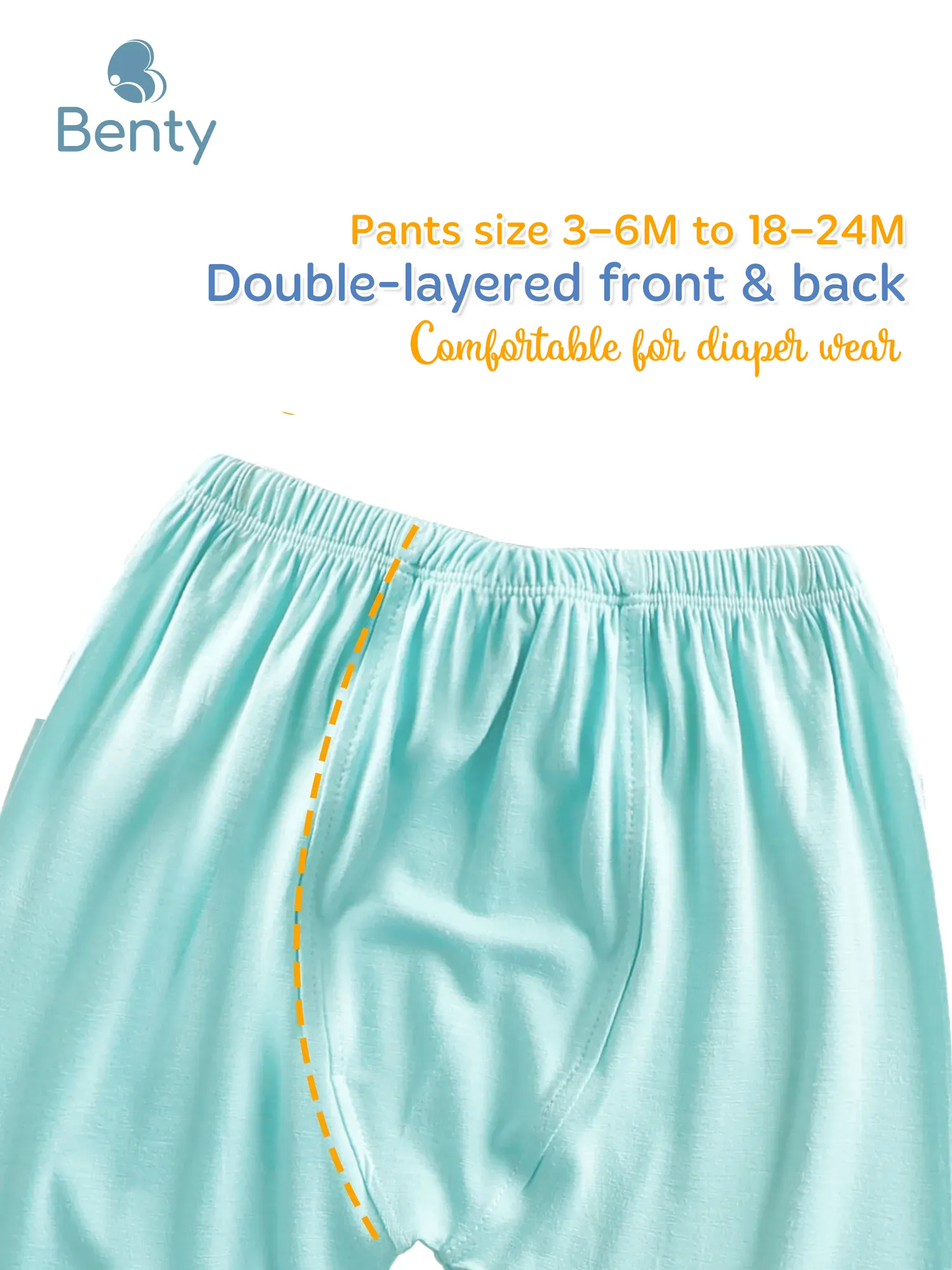 BENTY long set with shoulder buttons and checkered pattern