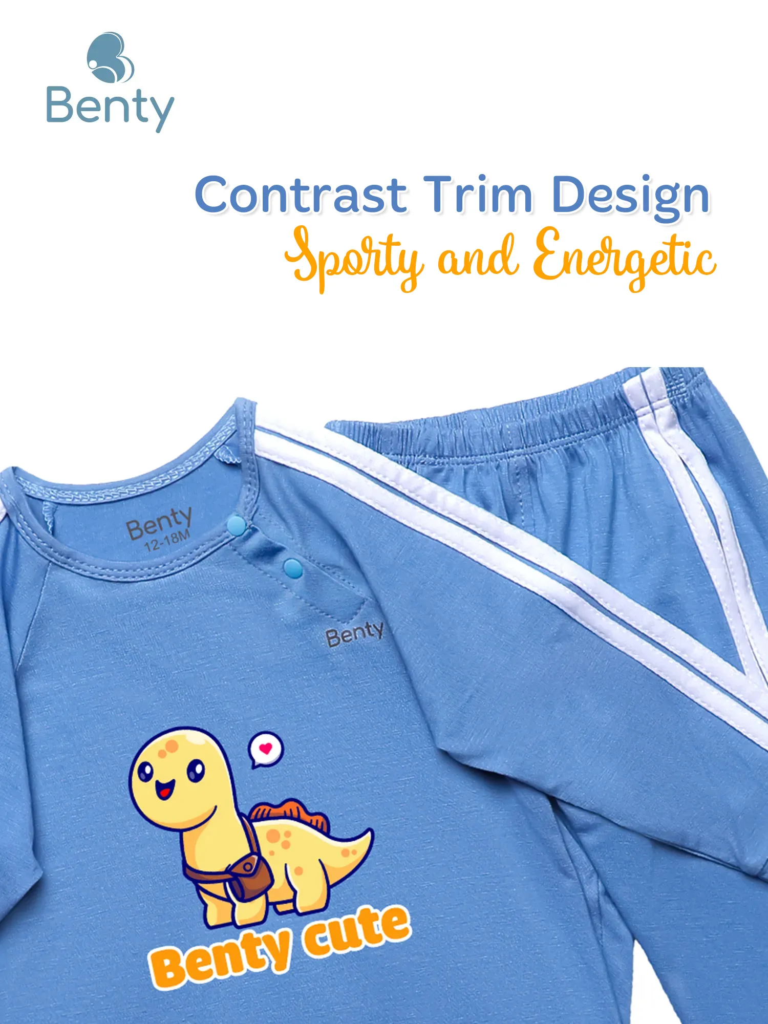 BENTY BT094 Cute and Breathable Cross-Strap Sports Set