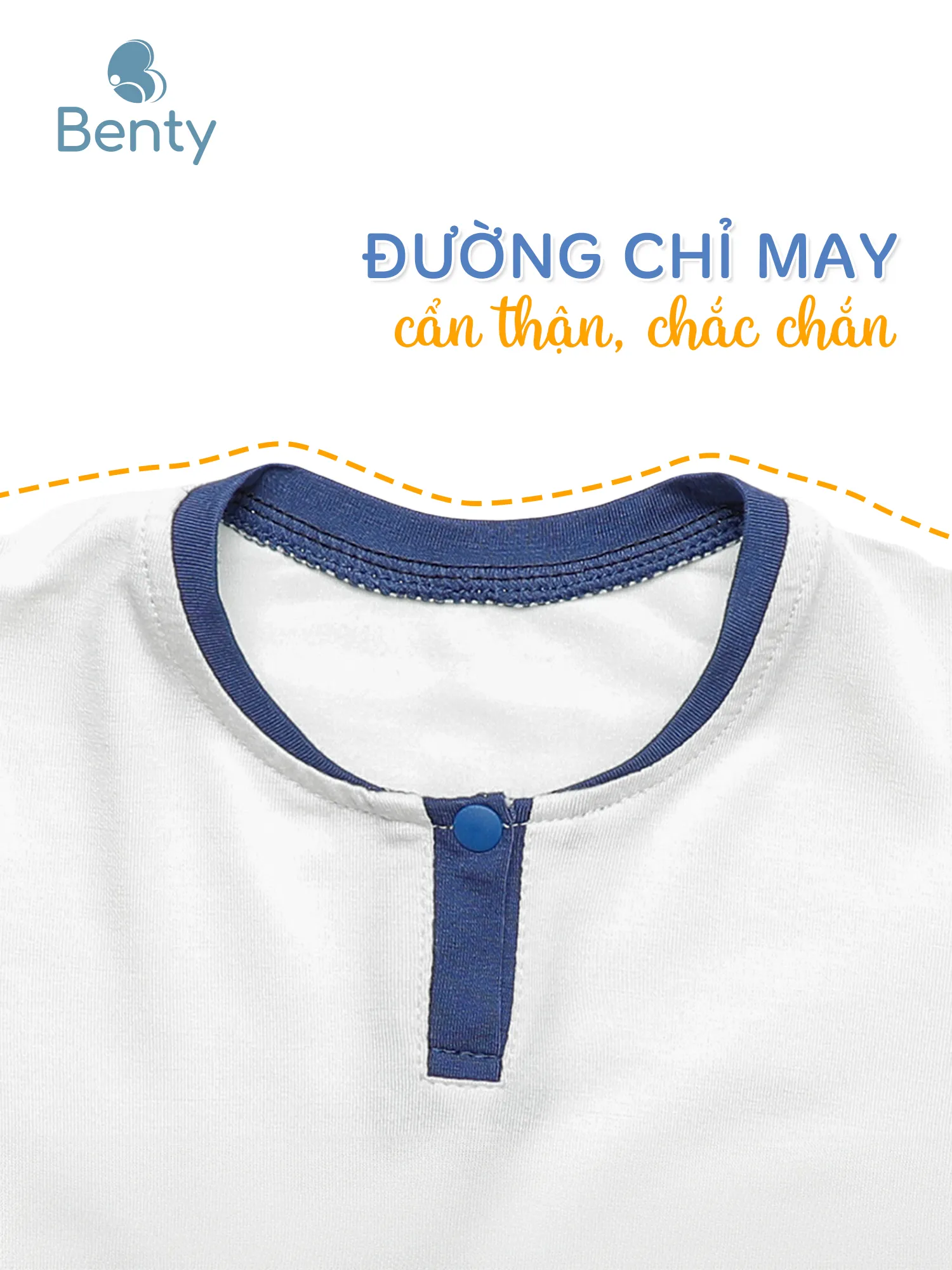 Dài tay cổ trụ BT021 BENTY đồ bộ mặc đi chơi cho bé