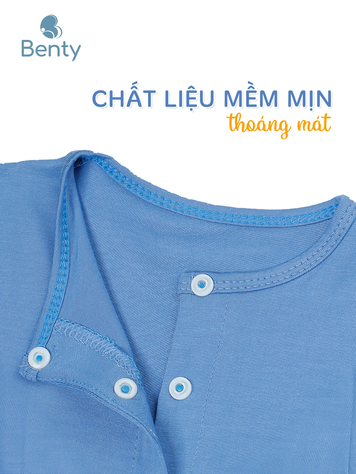Body dài tay BENTY trơn basic chất vải mềm mịn thoáng mát