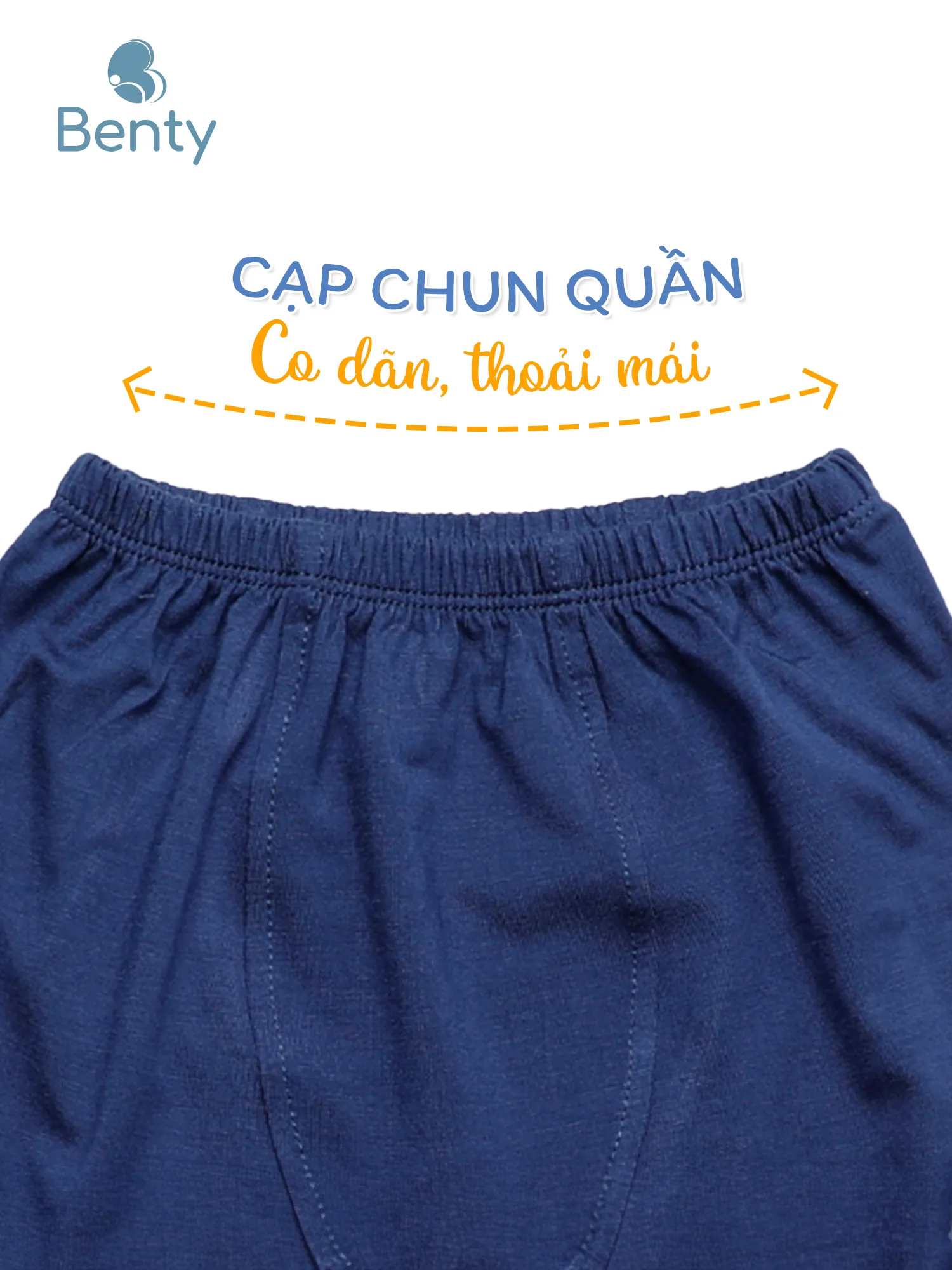 Dài tay cổ trụ trơn BENTY quần áo mềm mịn mát cho bé