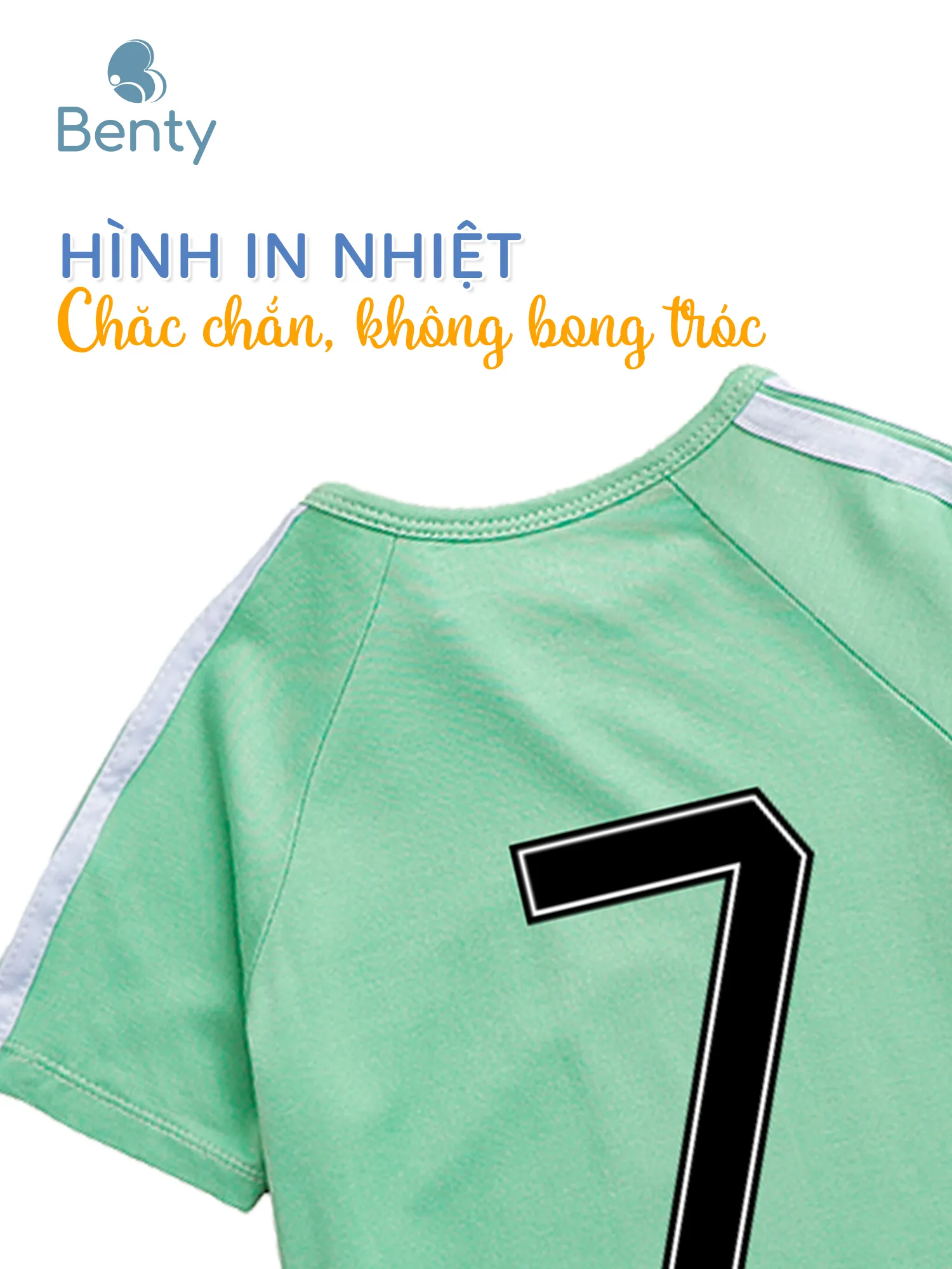 Bộ cộc tay cài chéo thể thao số 7 BENTY, chất liệu cao cấp