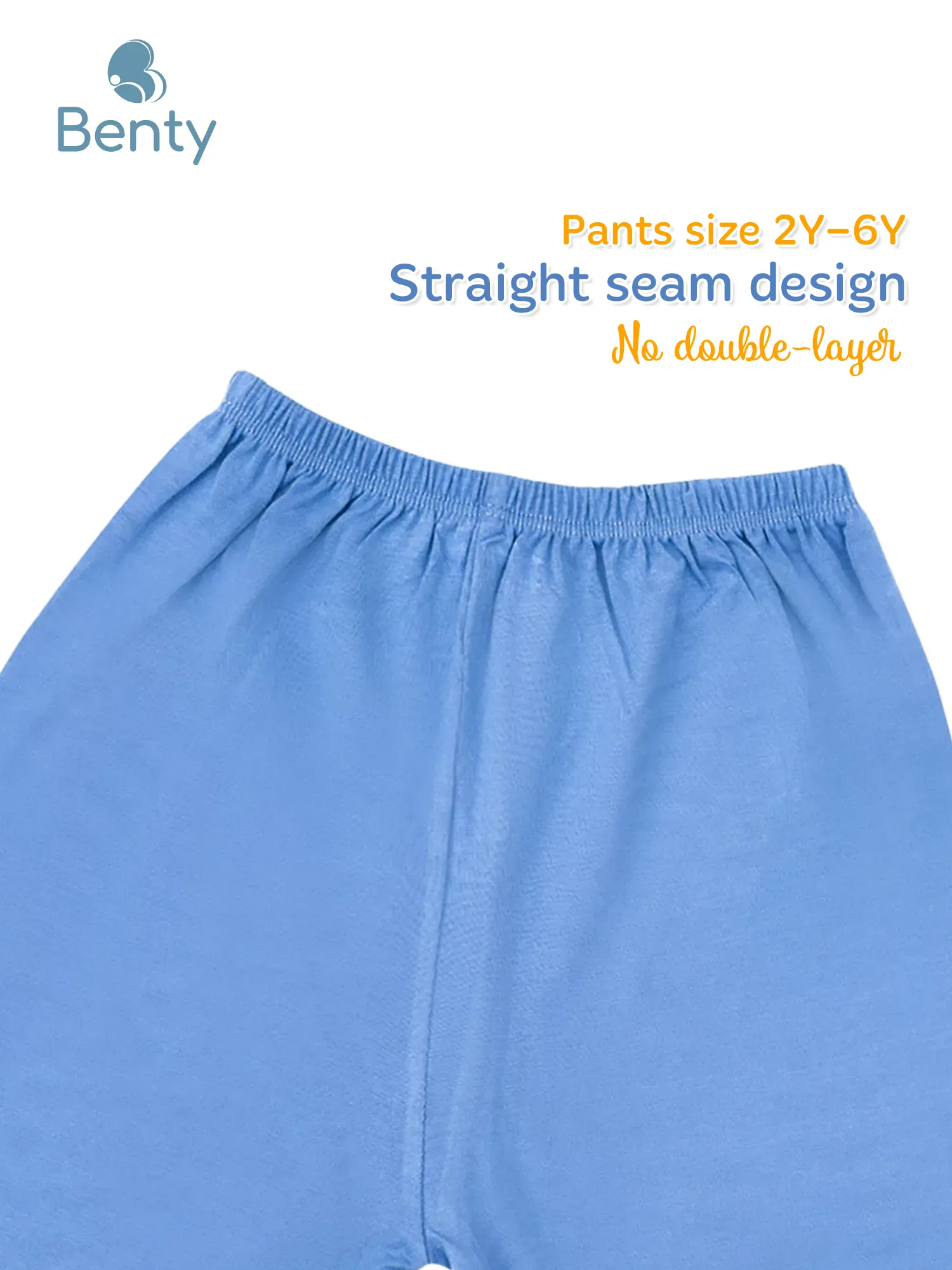 BENTY long set with shoulder buttons and shape-pattern