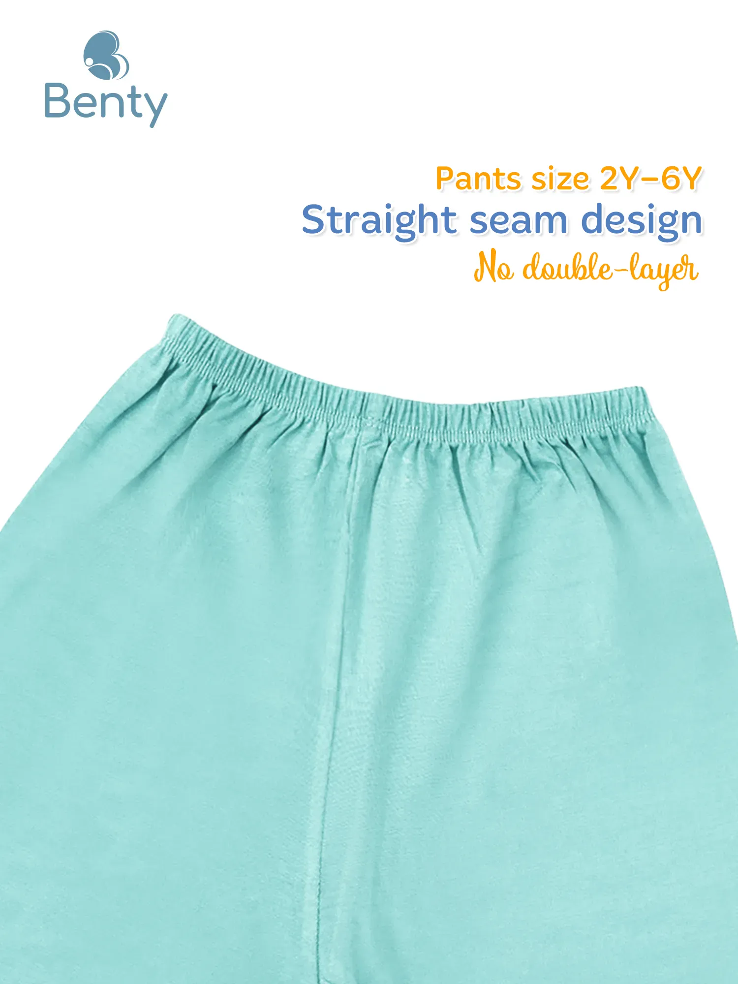 BENTY long set with shoulder buttons and checkered pattern