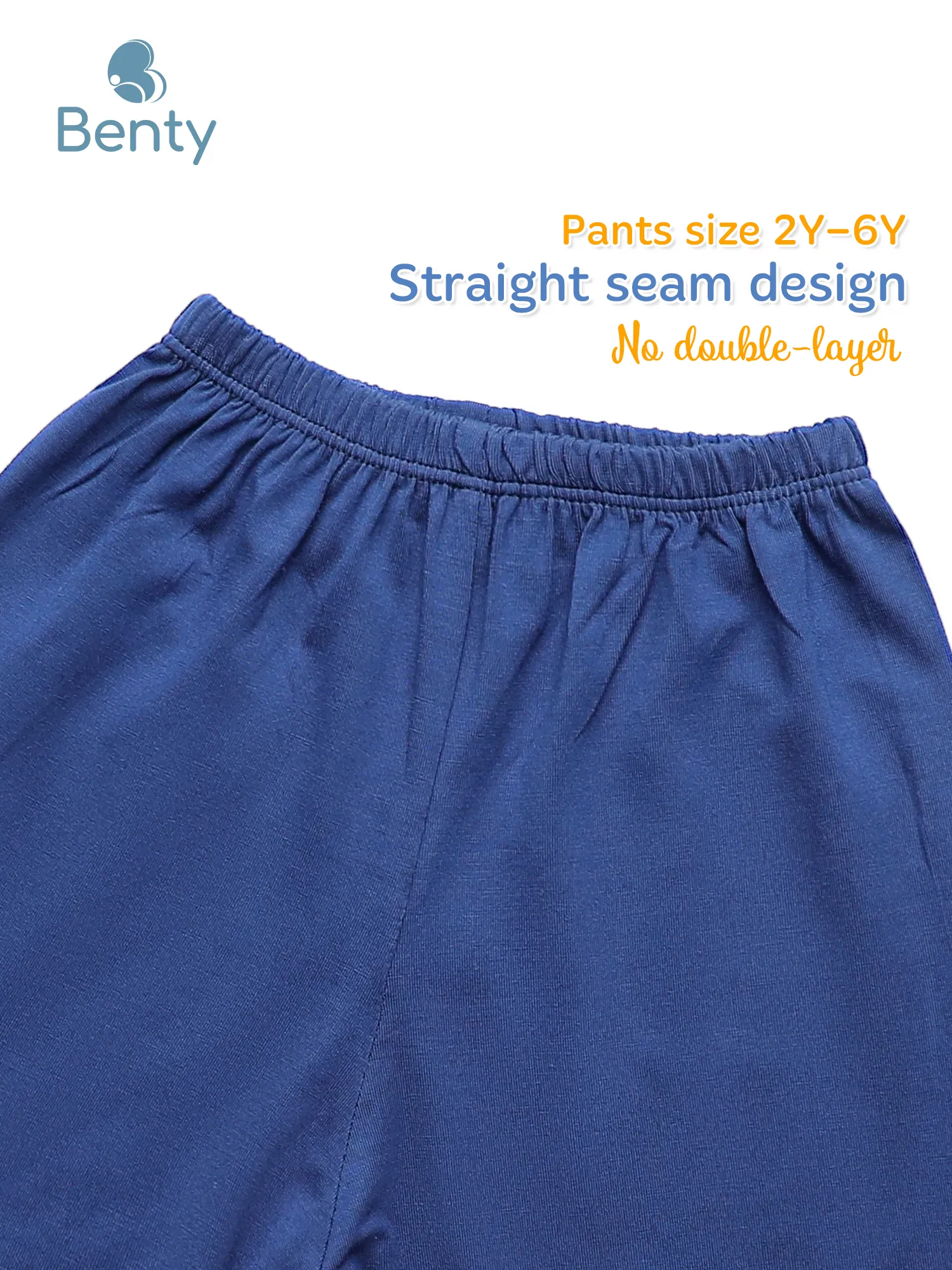 BENTY BT074 Long-Sleeve Shoulder-Snap Set with Trim