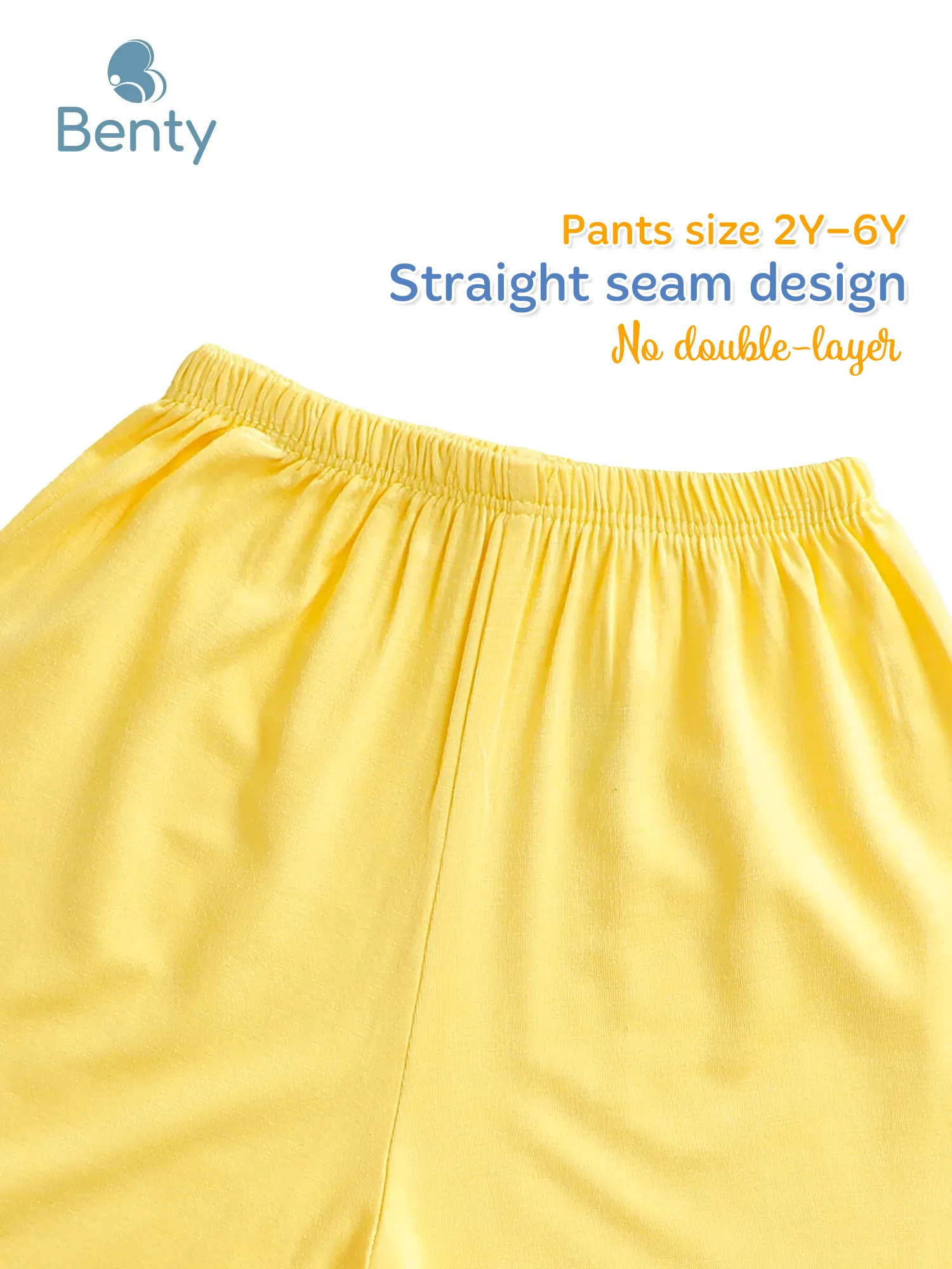 Set long-sleeve shoulder-snap top with elegant horizontal stripes BENTY