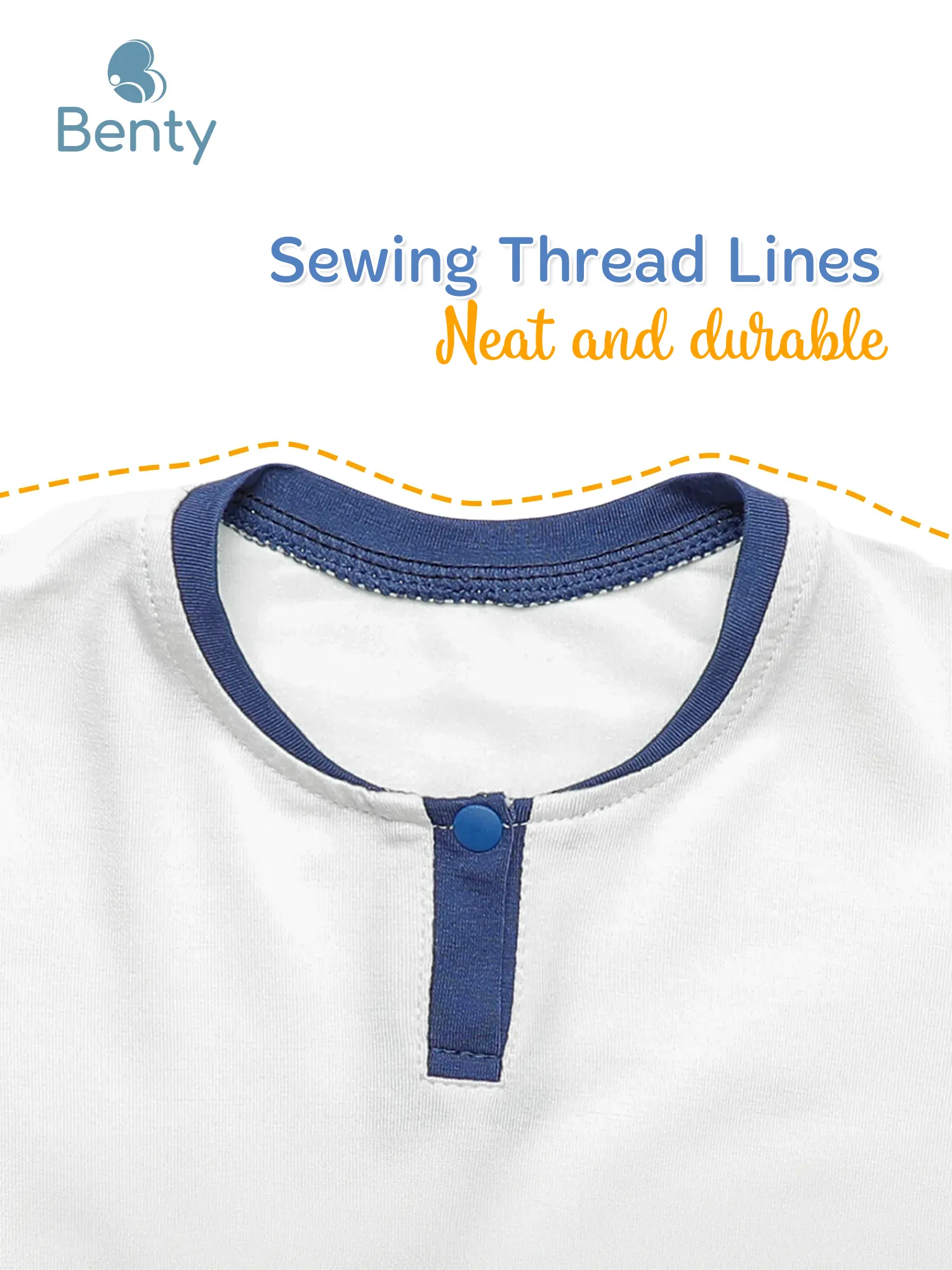 BENTY BT045 Long-Sleeve Stand Collar Set – Antibacterial