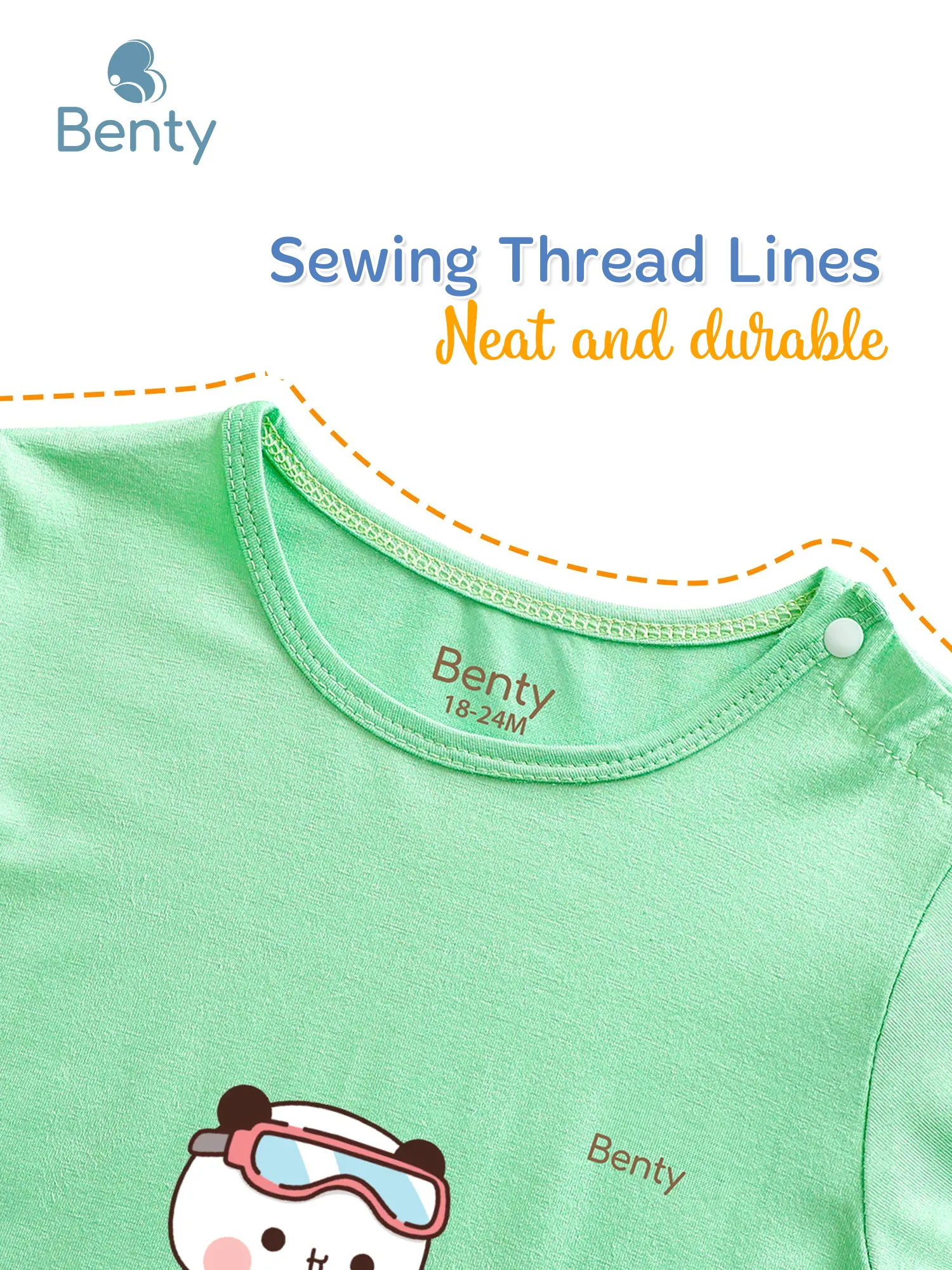 BT031 BENTY soft and adorable mid-length set for kid