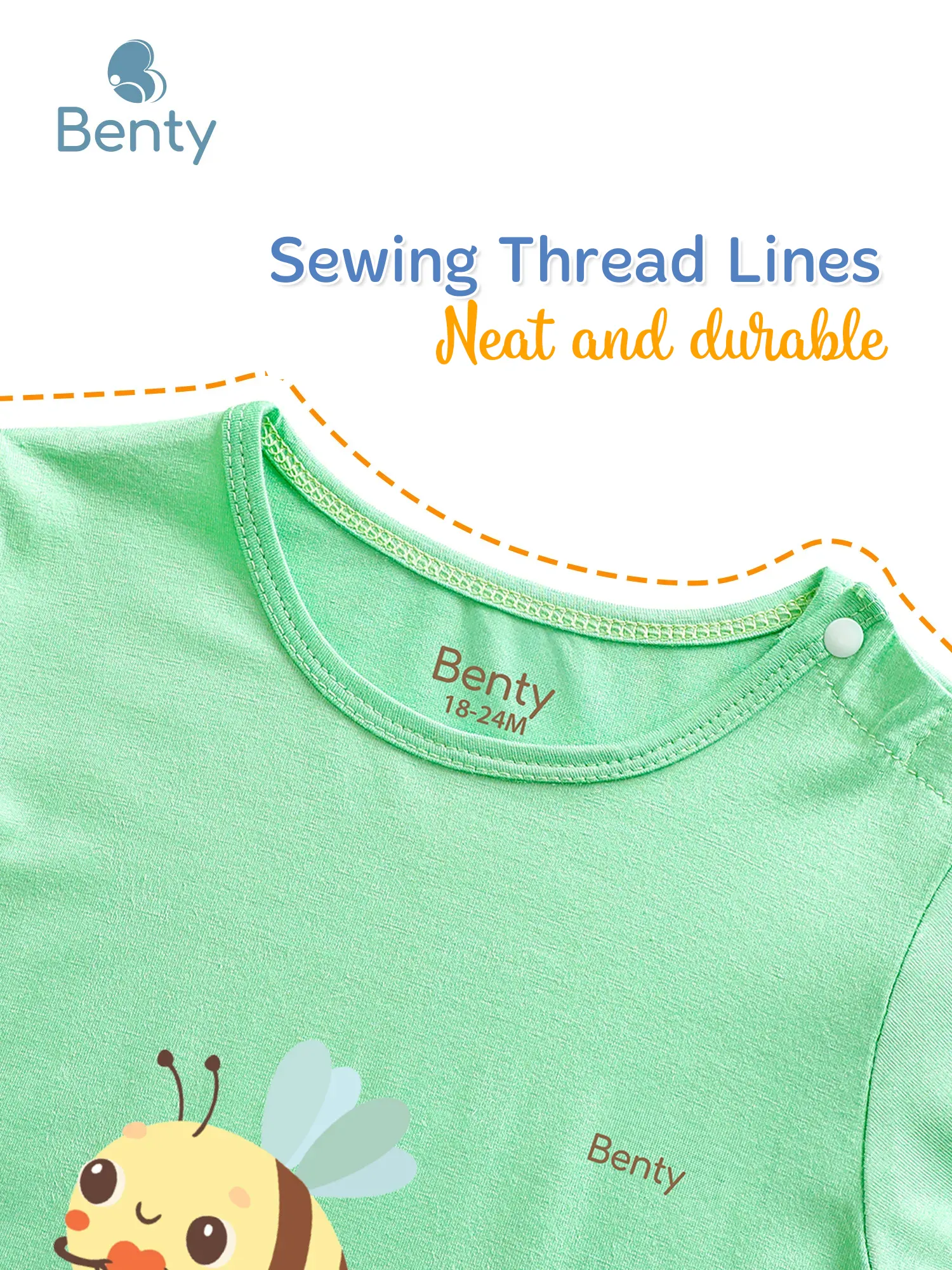 BT036 BENTY soft and airy medium length outfit for kid