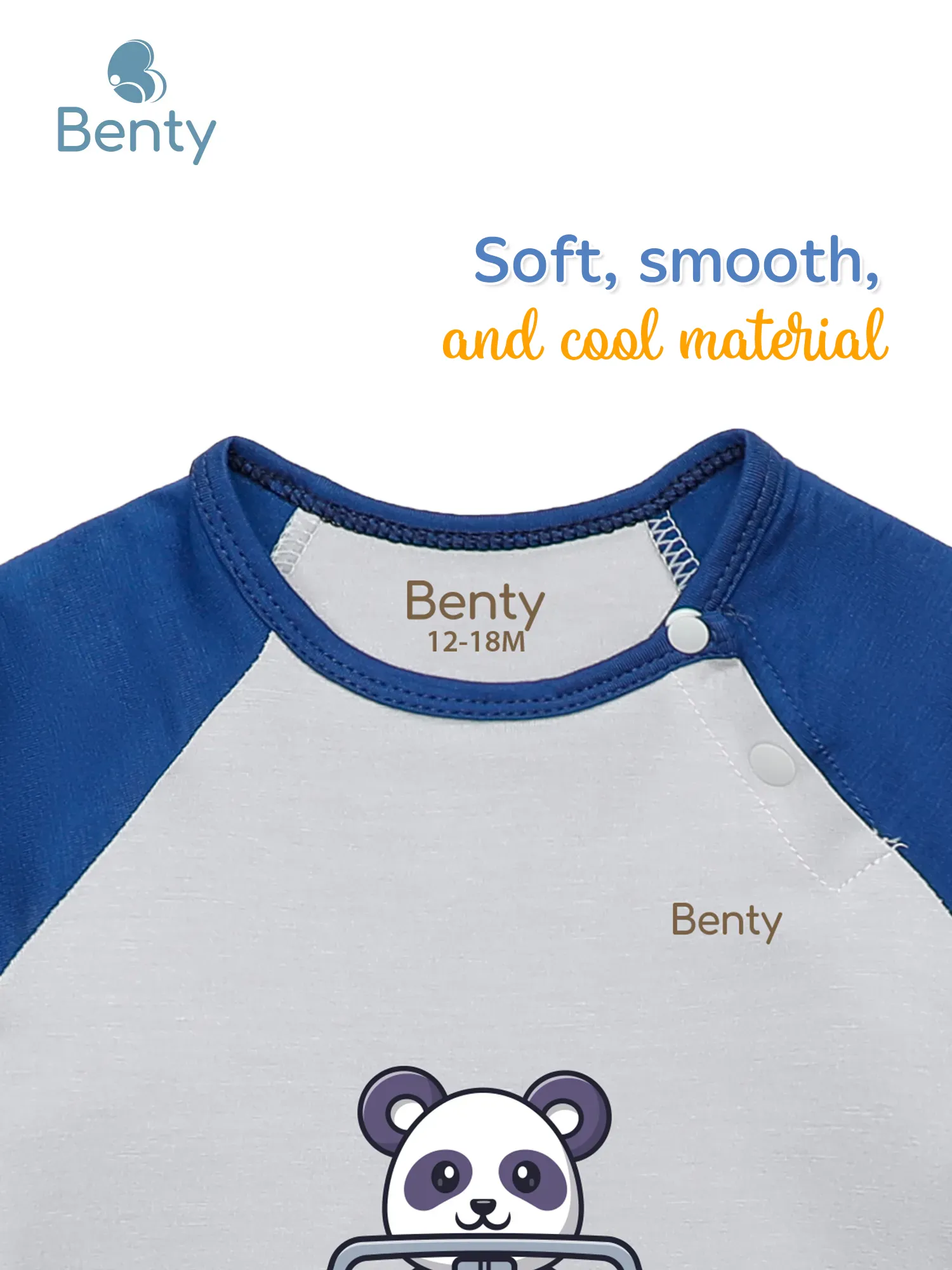 BENTY BT084 printed short sleeve cross button set, soft and cool.