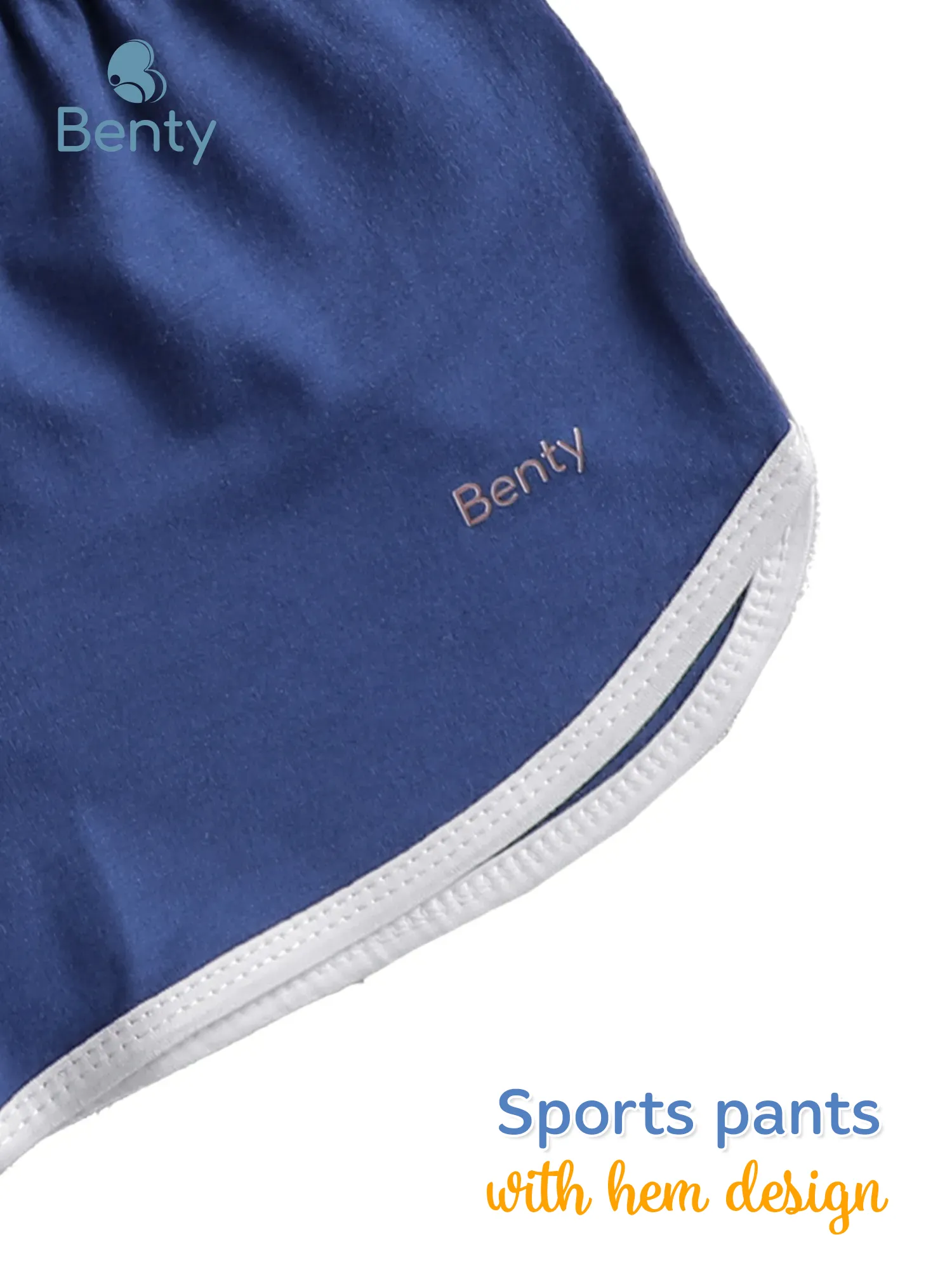 BENTY basic sporty short sleeve cross button set, kids outfit