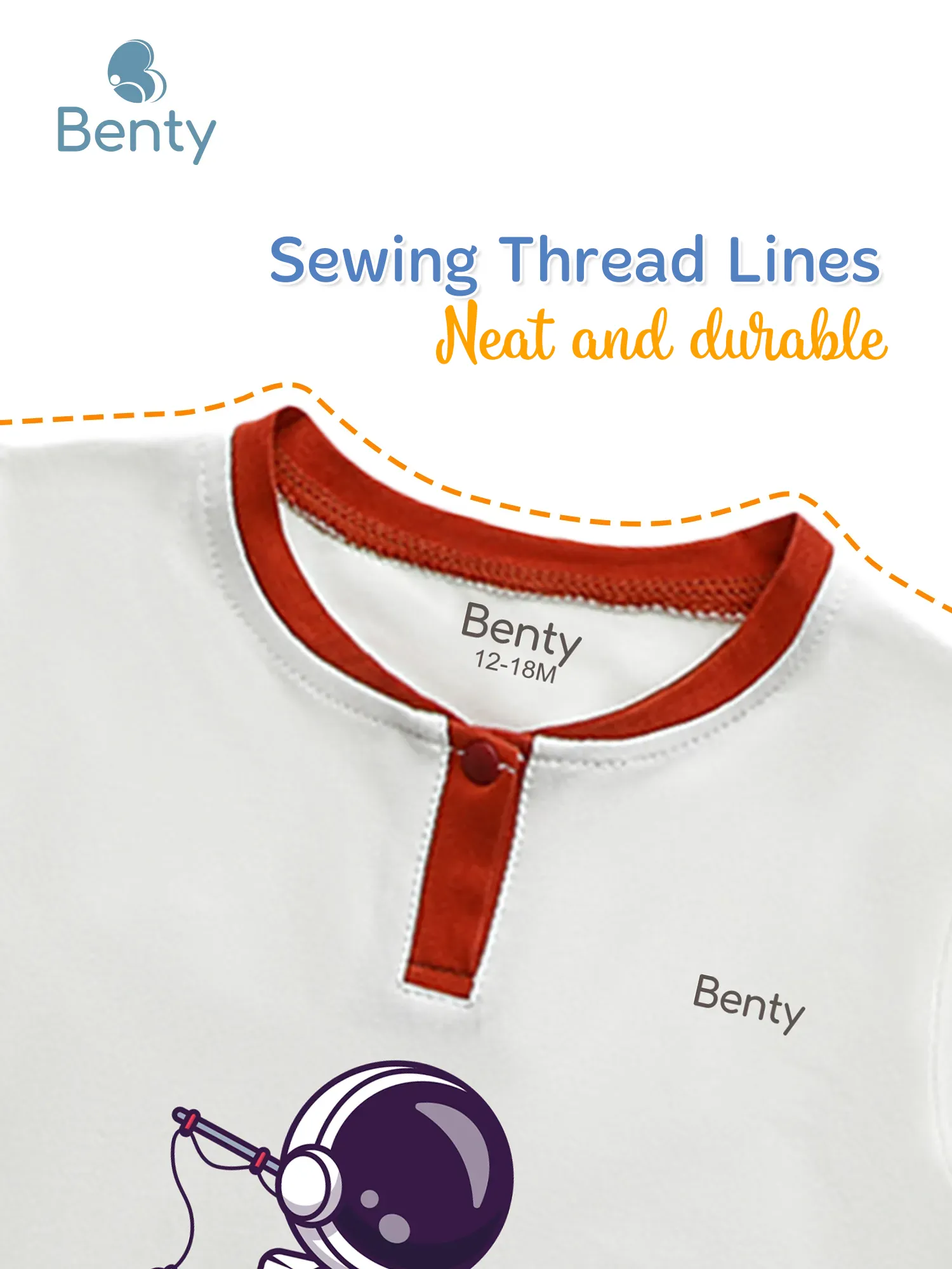 BENTY BT096 polo style short sleeve set with angler print, premium kidswear