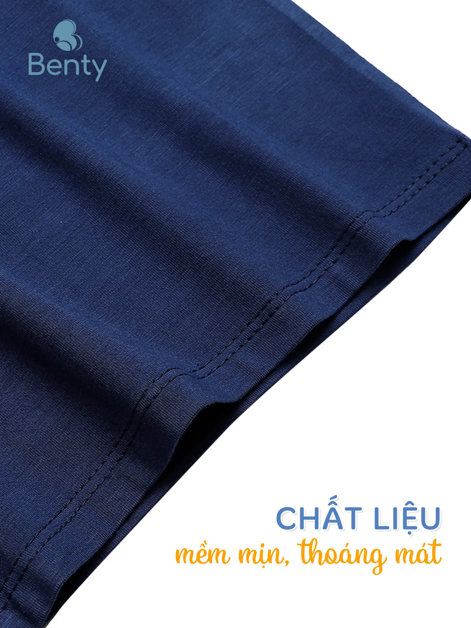 Dài tay cài vai BT001 BENTY đồ bộ chính hãng an toàn cho bé