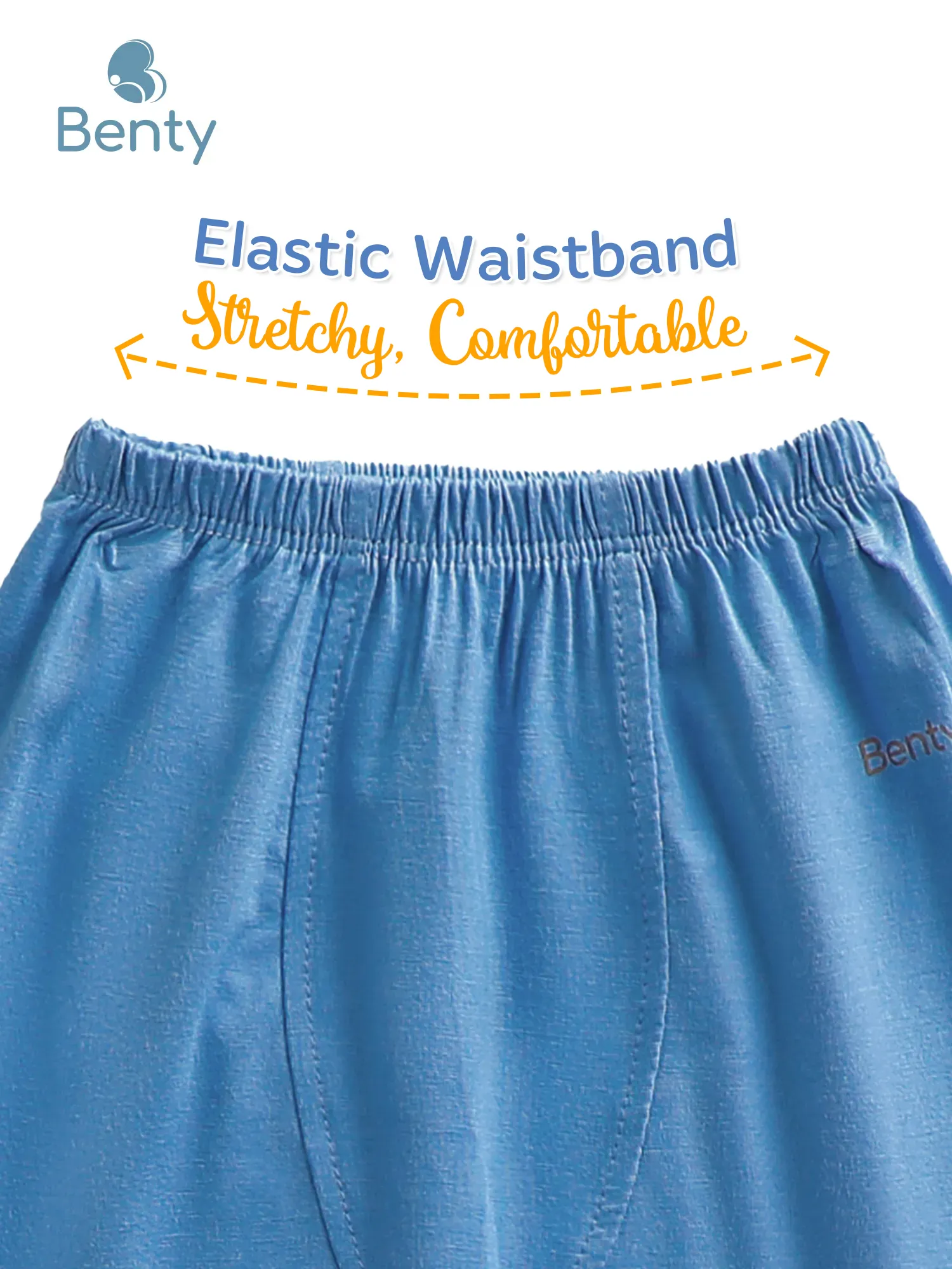 BENTY Premium Soft Plain Long-Sleeve Snap Set for kid