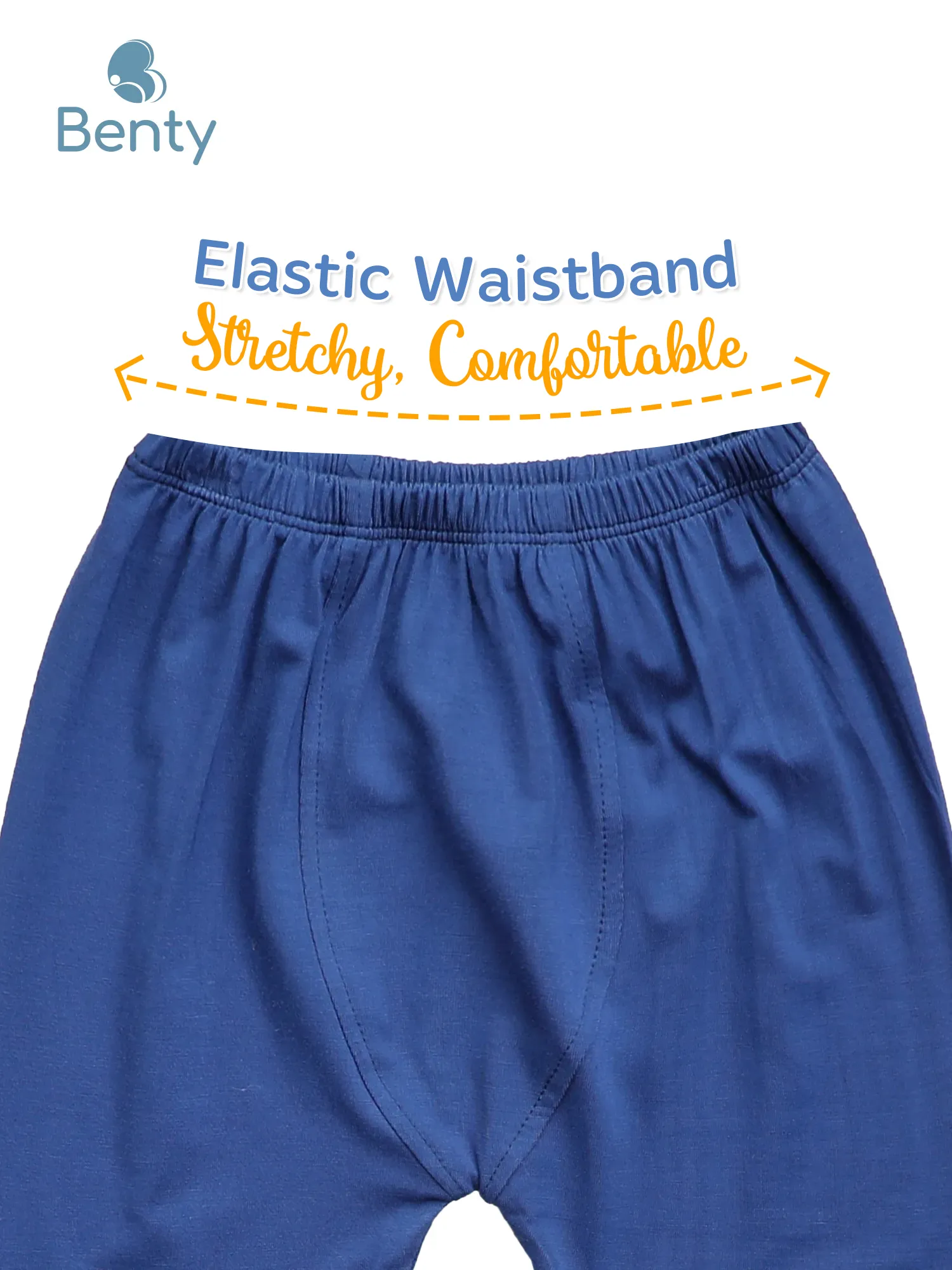 BENTY BT075 Long-Sleeve Shoulder-Snap Set with Trim