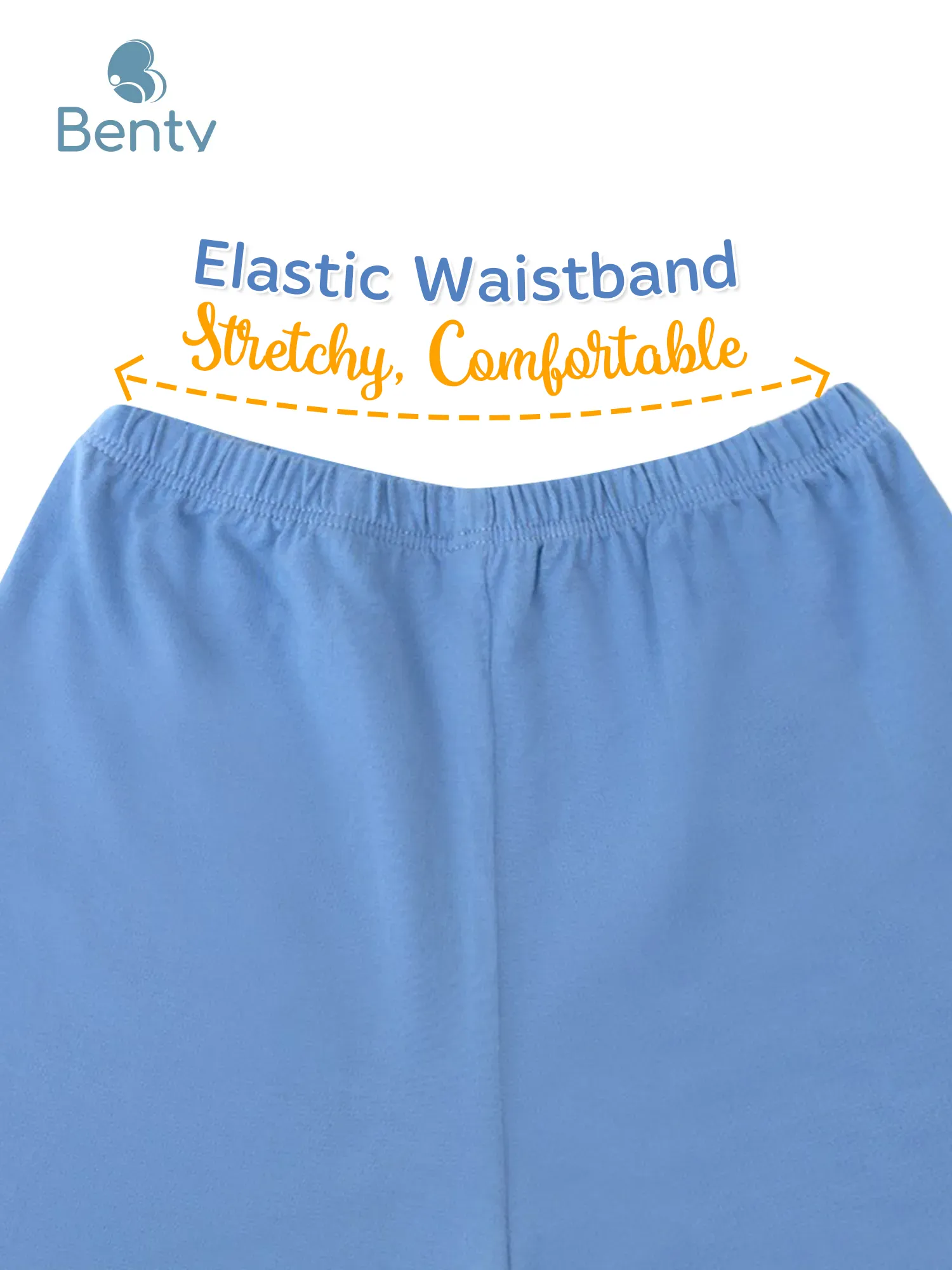 BENTY plain short sleeve straight button set soft