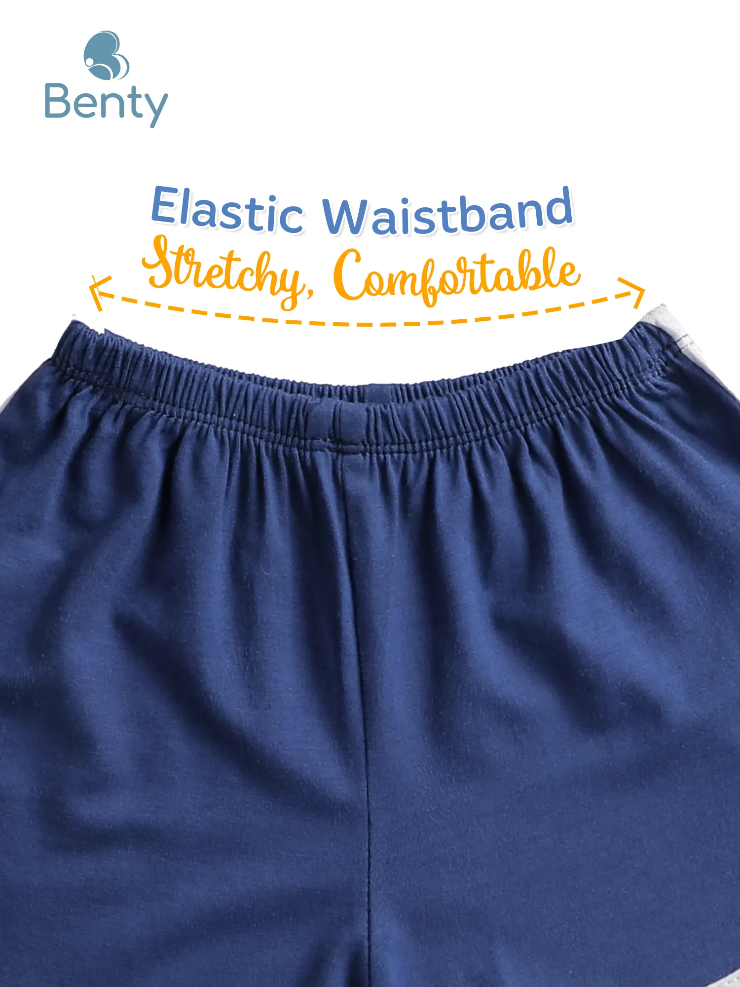 BENTY basic sporty short sleeve cross button set, kids outfit