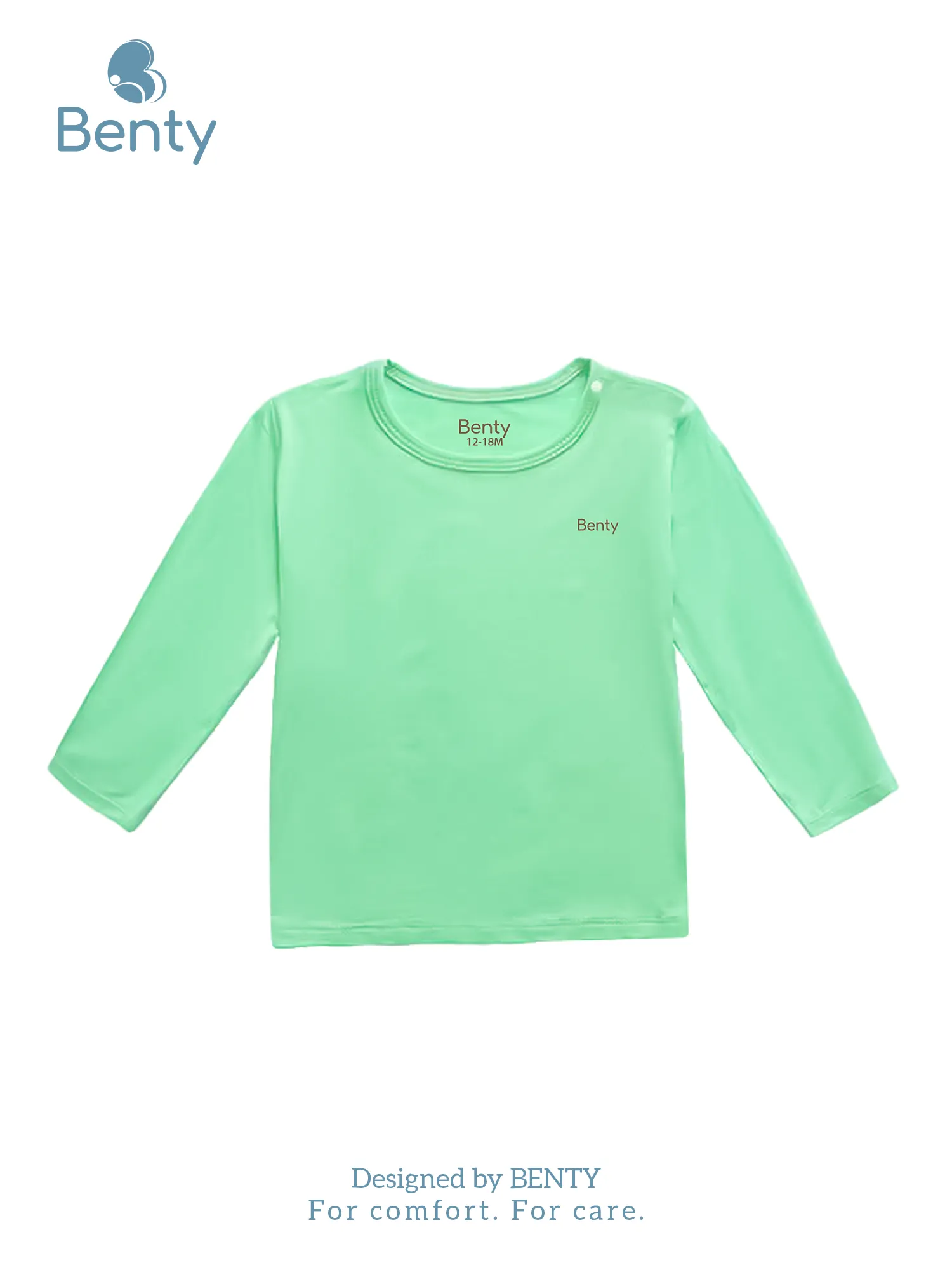 BENTY standalone long-sleeve top, premium kidswear