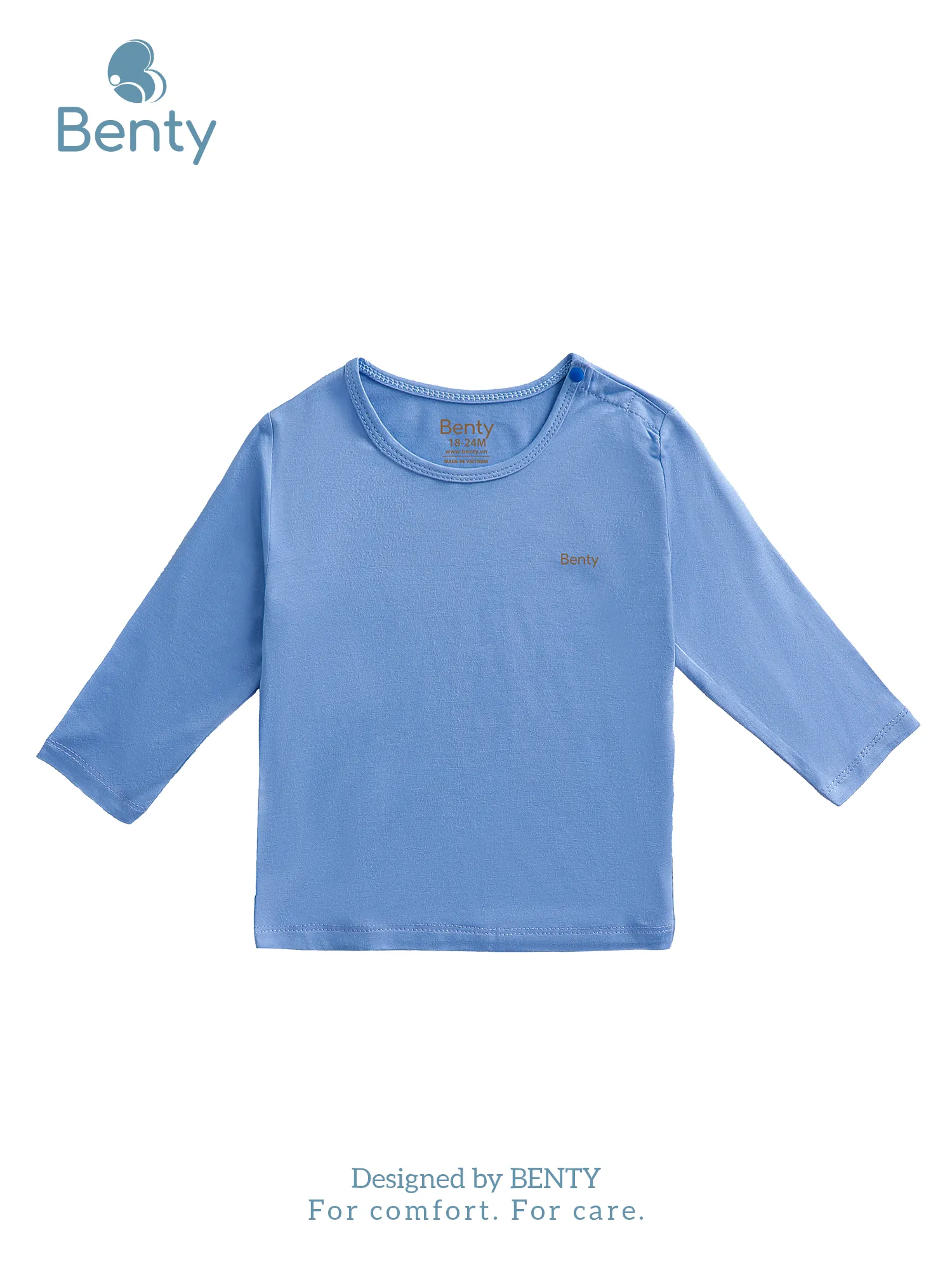 BENTY standalone long-sleeve top, premium kidswear