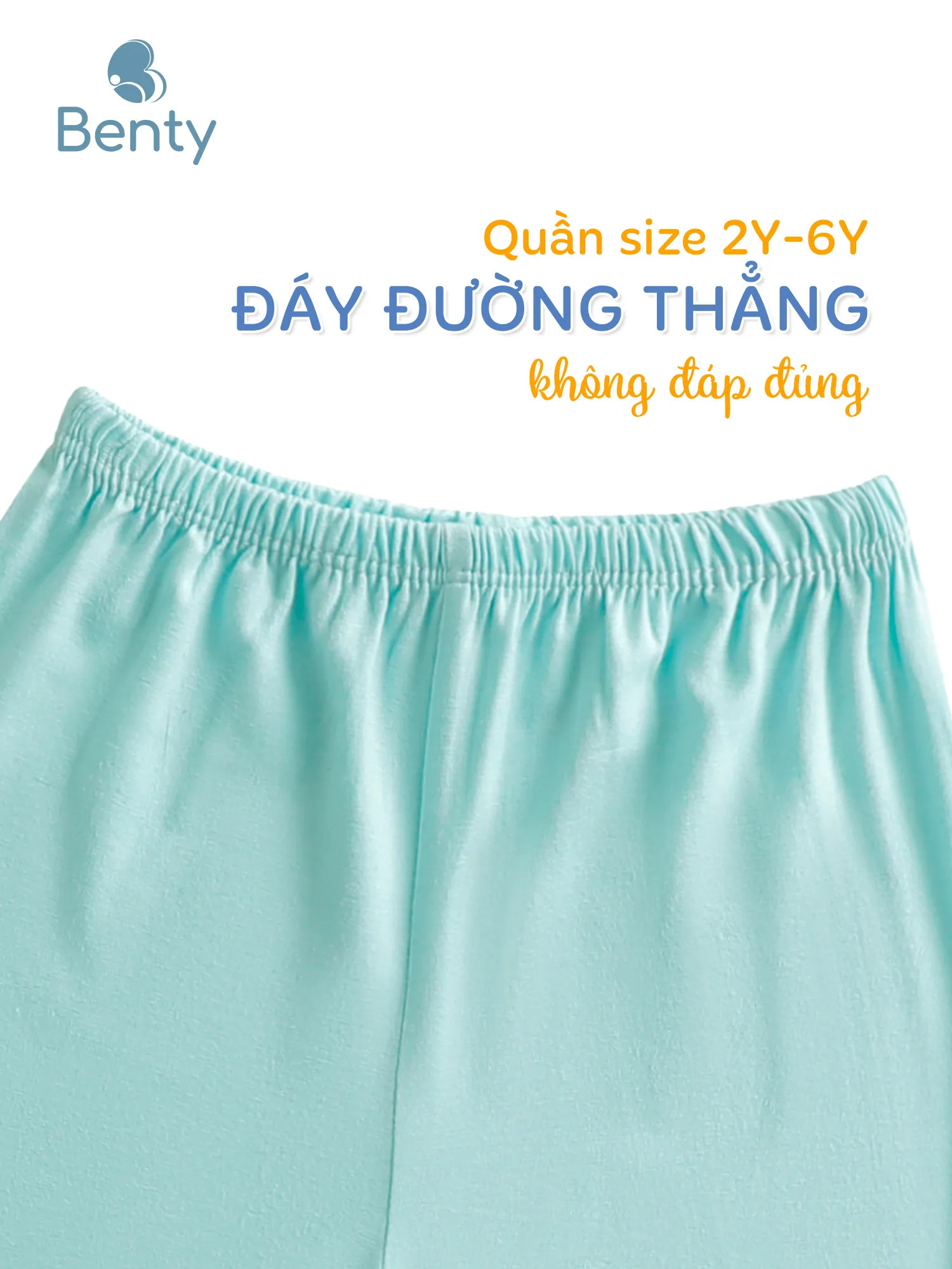 Quần dài lẻ đáp đũng BENTY chất liệu mềm mịn cao cấp