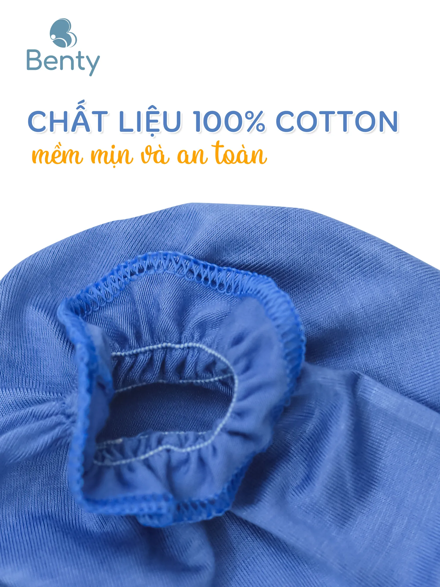 Set bao tay bao chân BENTY cao cấp mềm mịn an toàn da bé