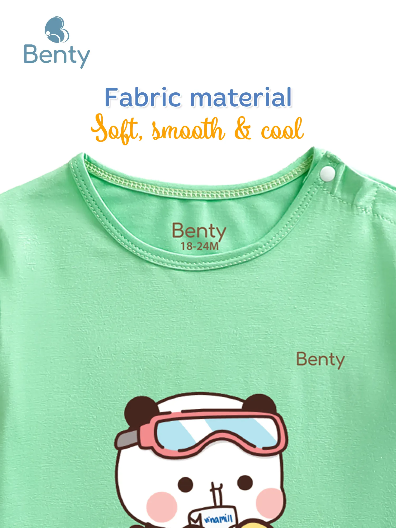 BT031 BENTY soft and adorable mid-length set for kid