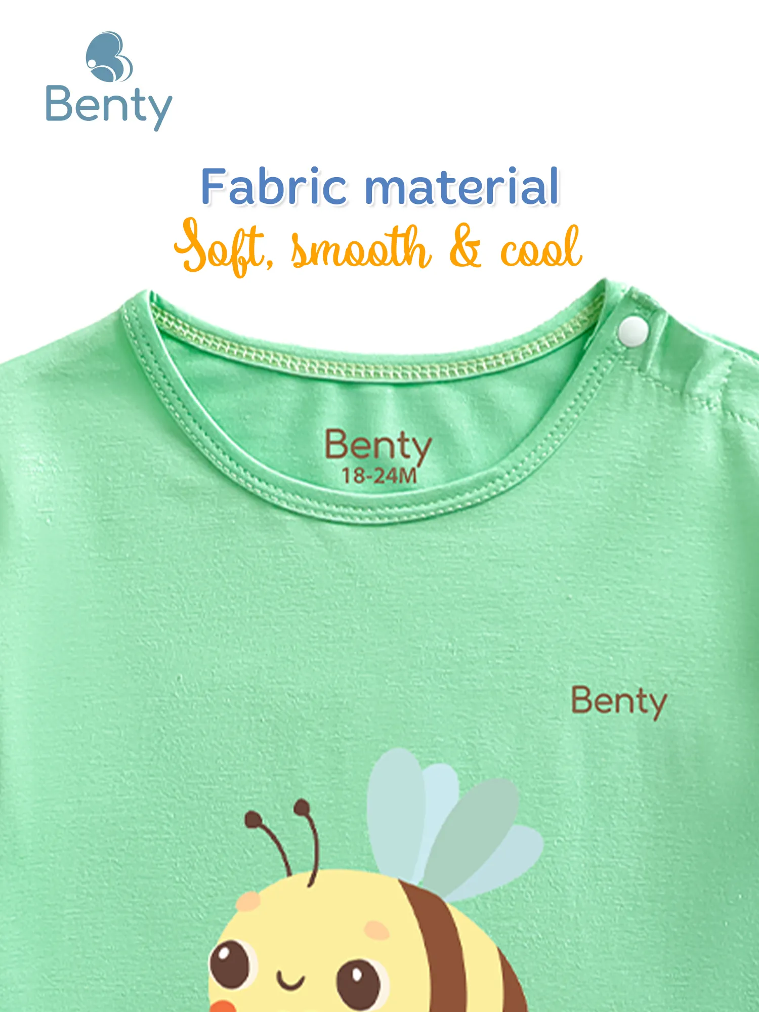 BT036 BENTY soft and airy medium length outfit for kid