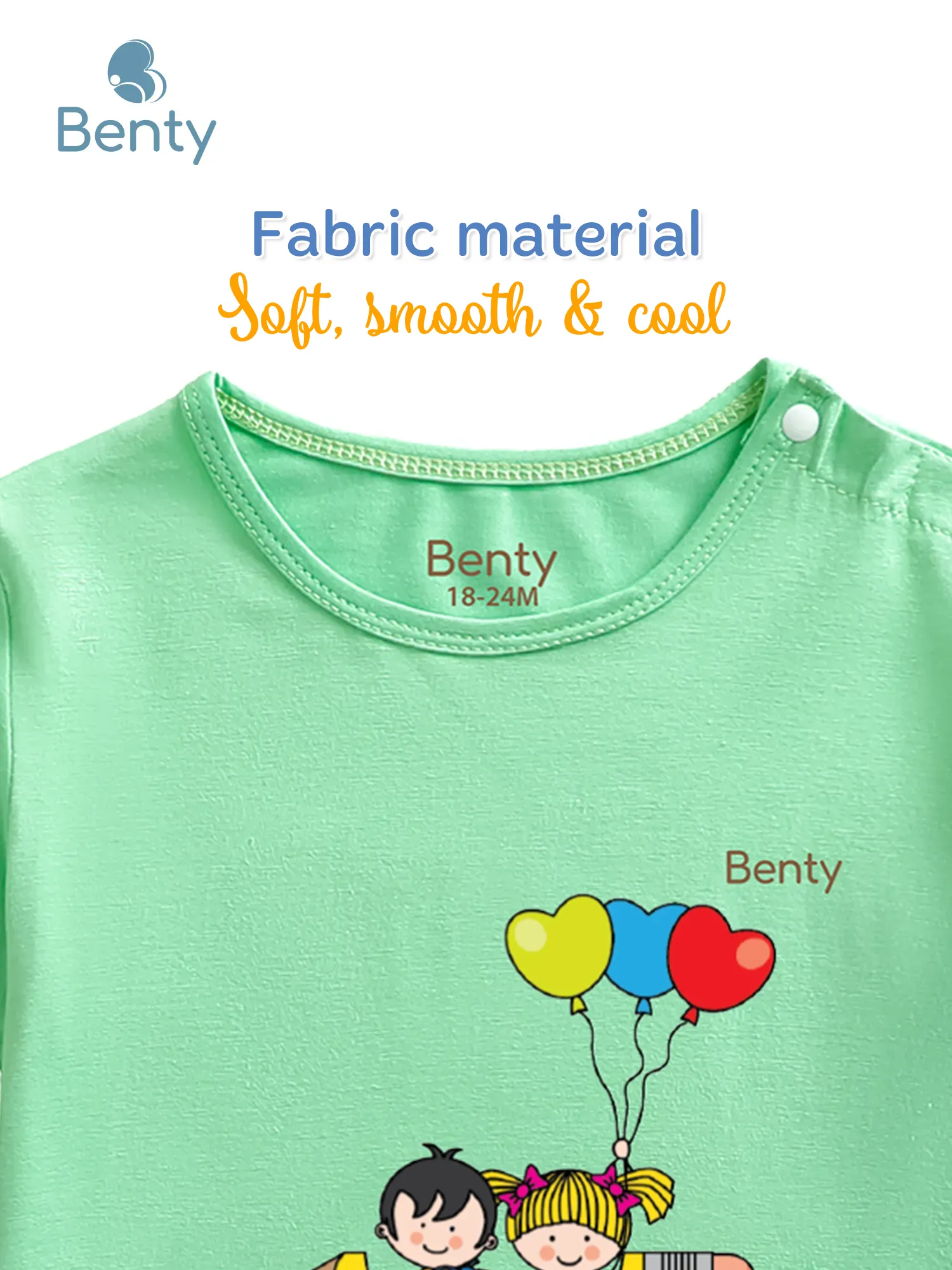 BT034 BENTY medium length set made from soft for kid