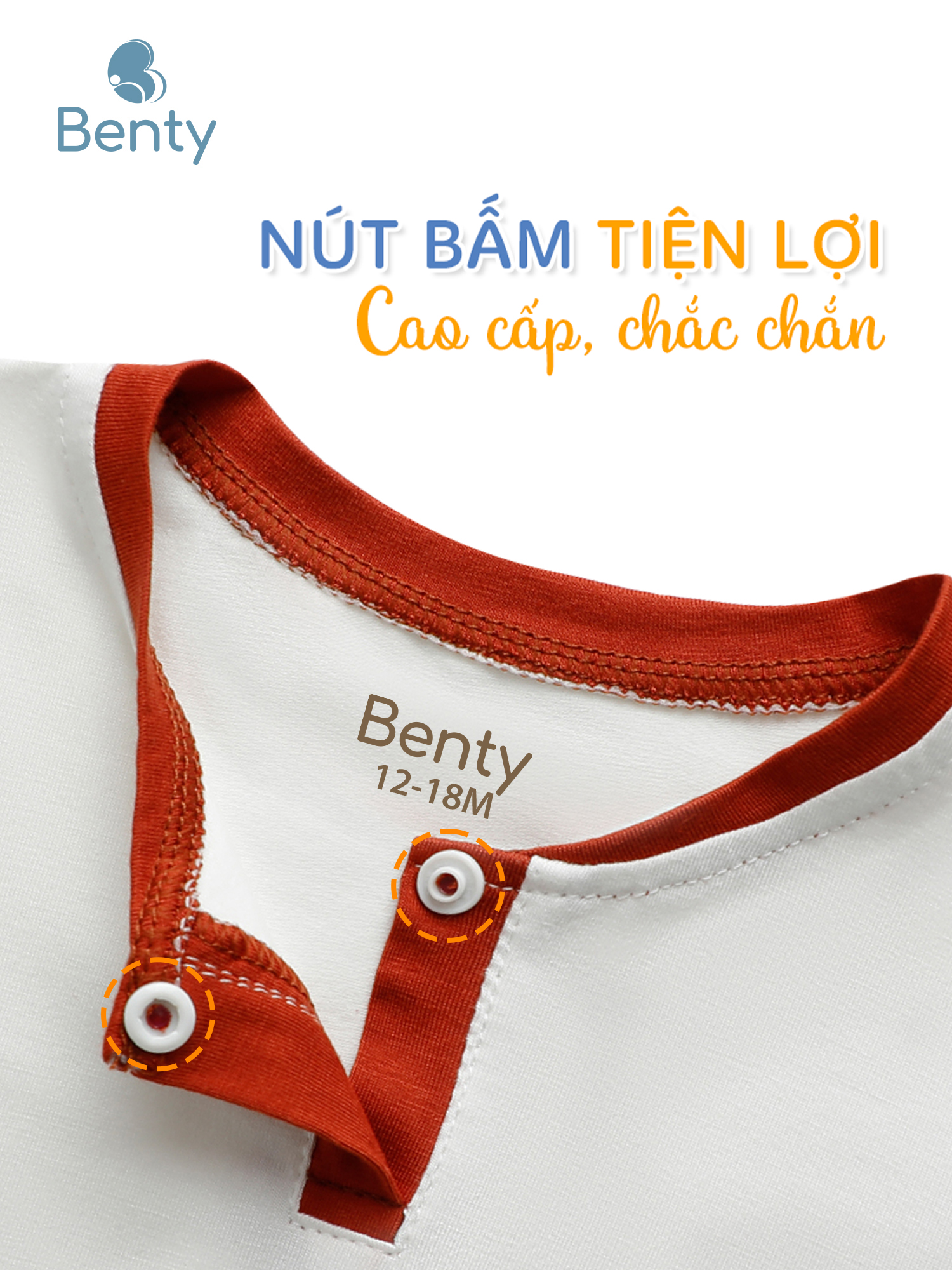 Bộ cộc tay cổ trụ BENTY in gấu BT105,bộ đồ trẻ em cao cấp